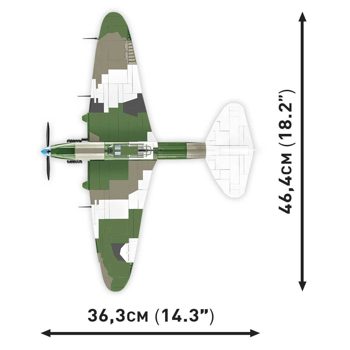 COBI Ilyushin IL-2 (1943): Conjunto n.º 5745