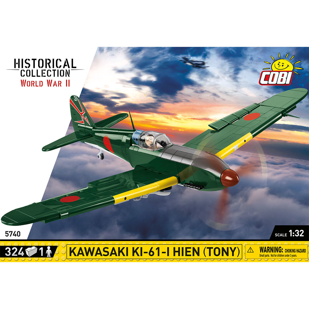 COBI Kawasaki KI-61-I Hien (TONY): Conjunto #5740