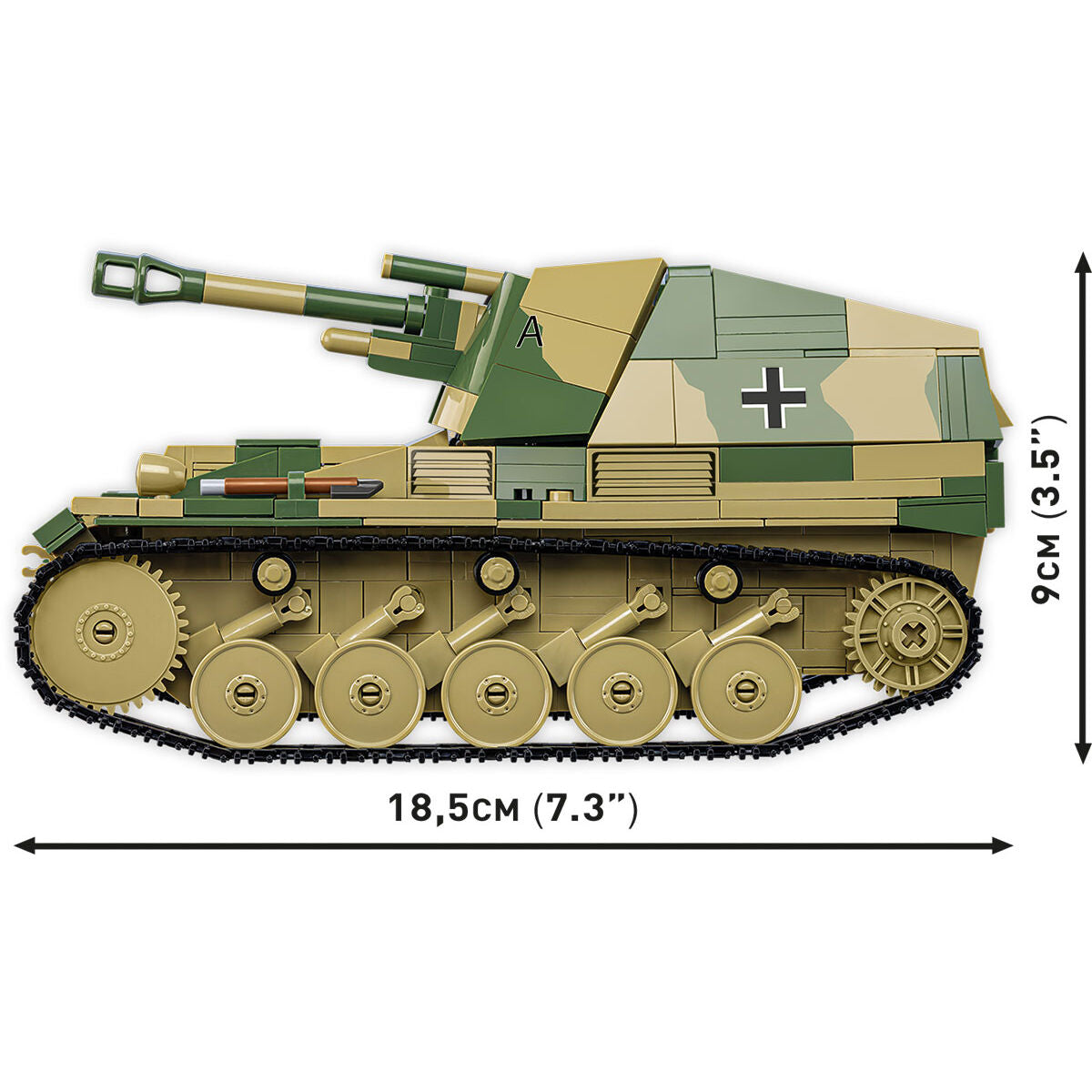 Cañón autopropulsado COBI SD.KFZ.124 Wespe EDICIÓN EJECUTIVA: Juego n.° 2598
