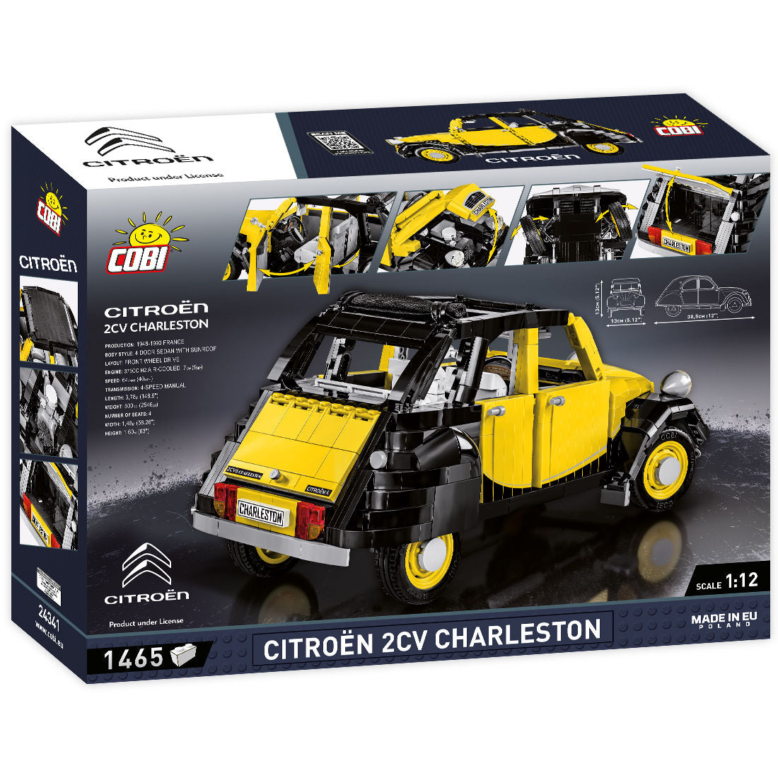 COBI Citroen 2CV Charleston: Conjunto #24341