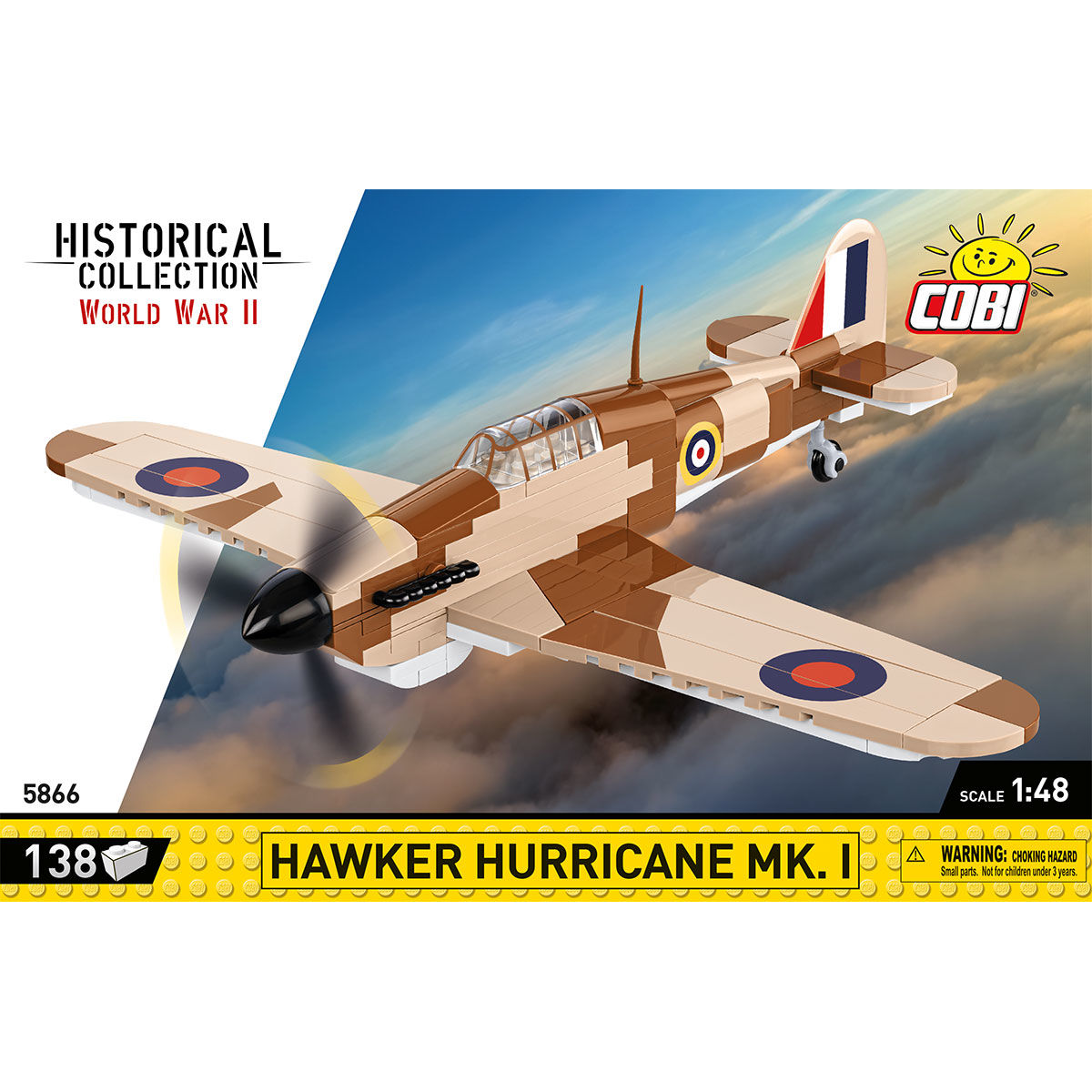 COBI Hawker Hurricane MK. I Fighter 1:48 : Set #5866