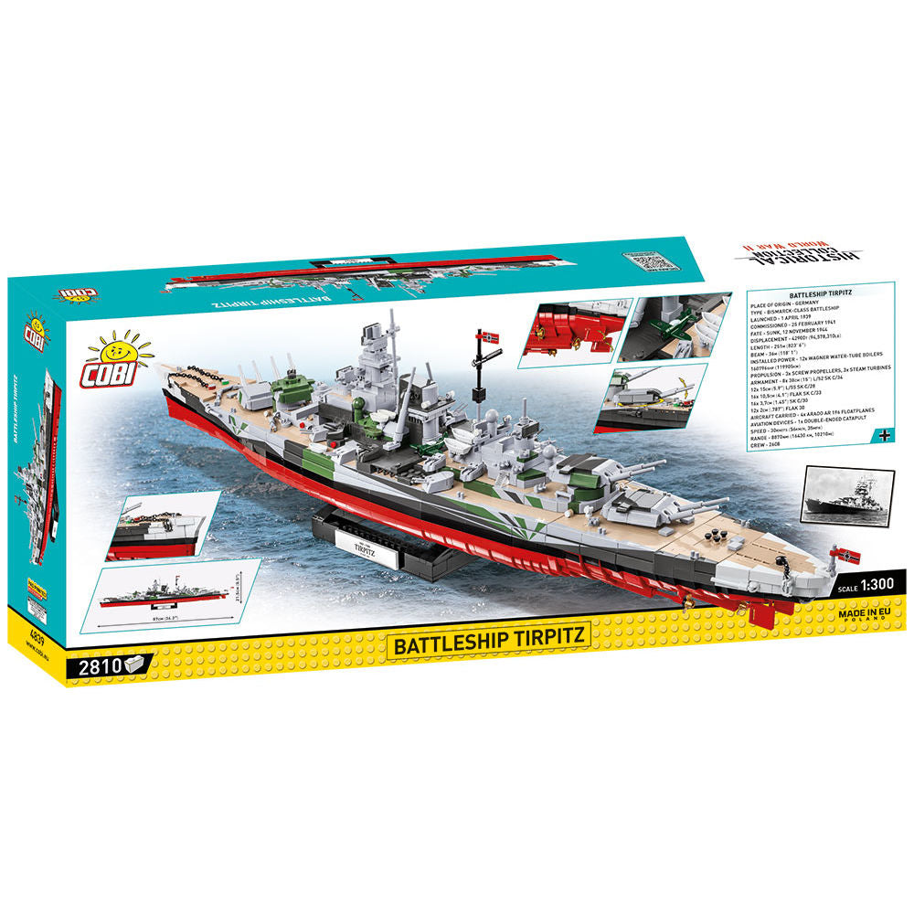 COBI Battleship Tirpitz: Set #4839