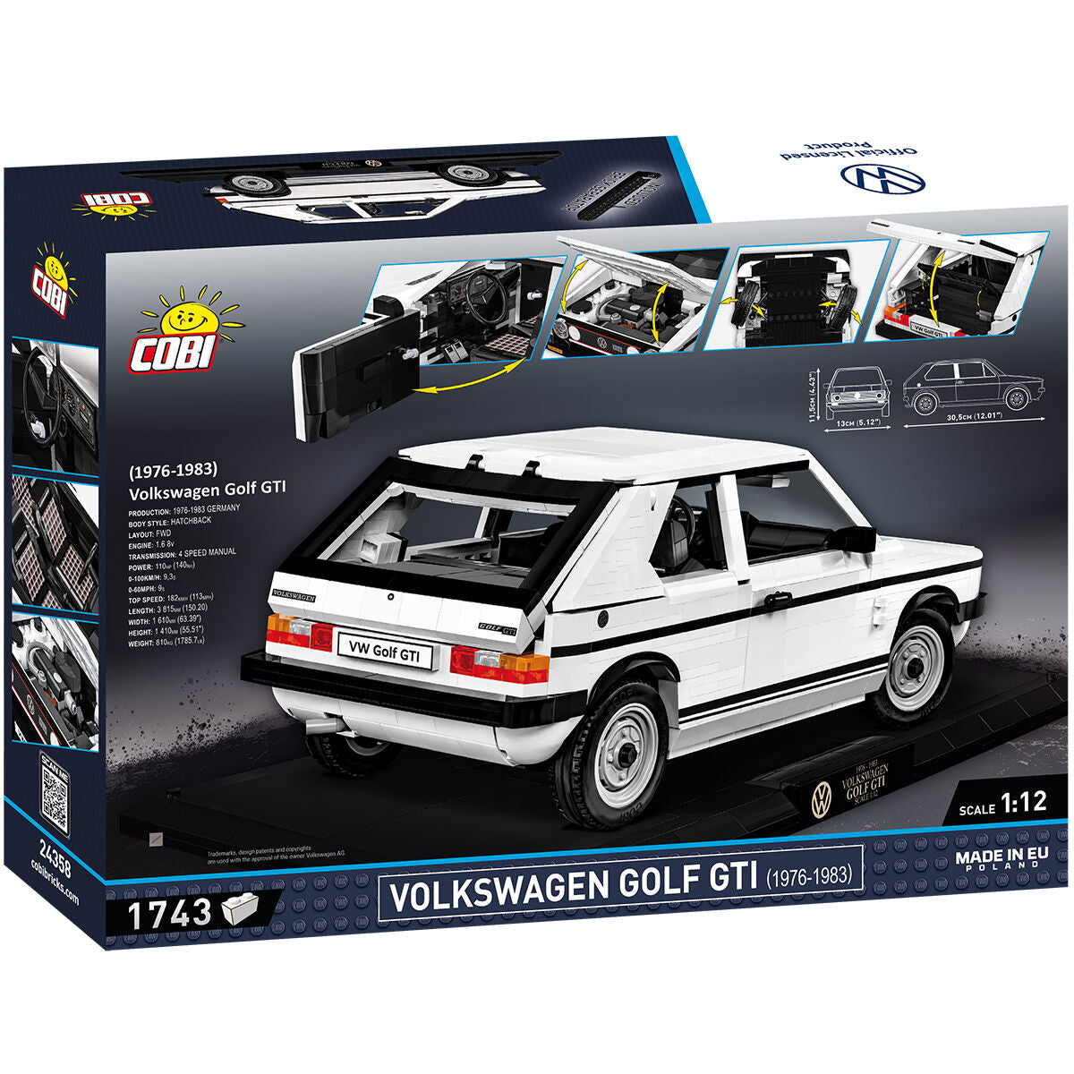 COBI EXECUTIVE EDITION Volkswagen GOLF GTI: Set #24358