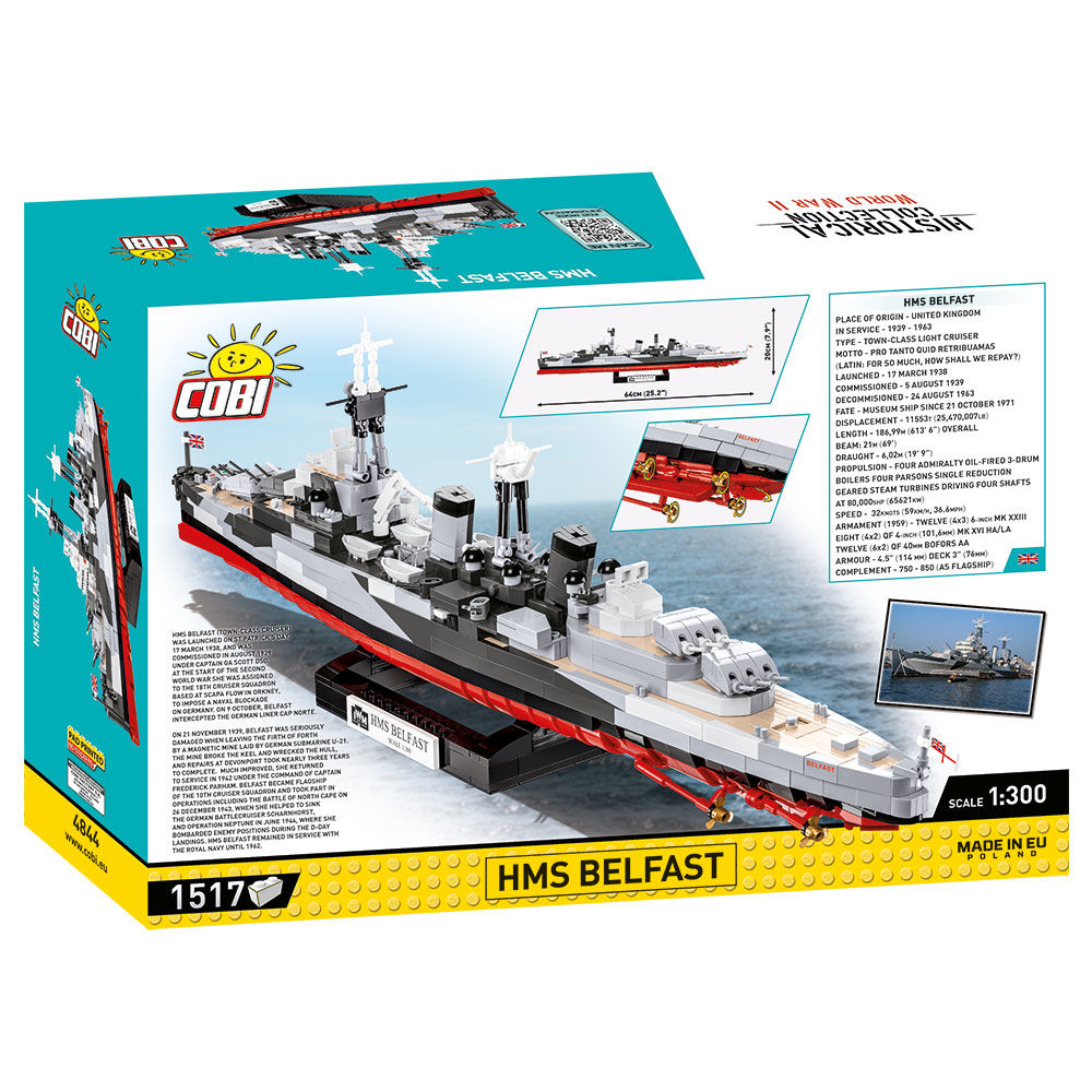 COBI HMS Belfast: Set #4844