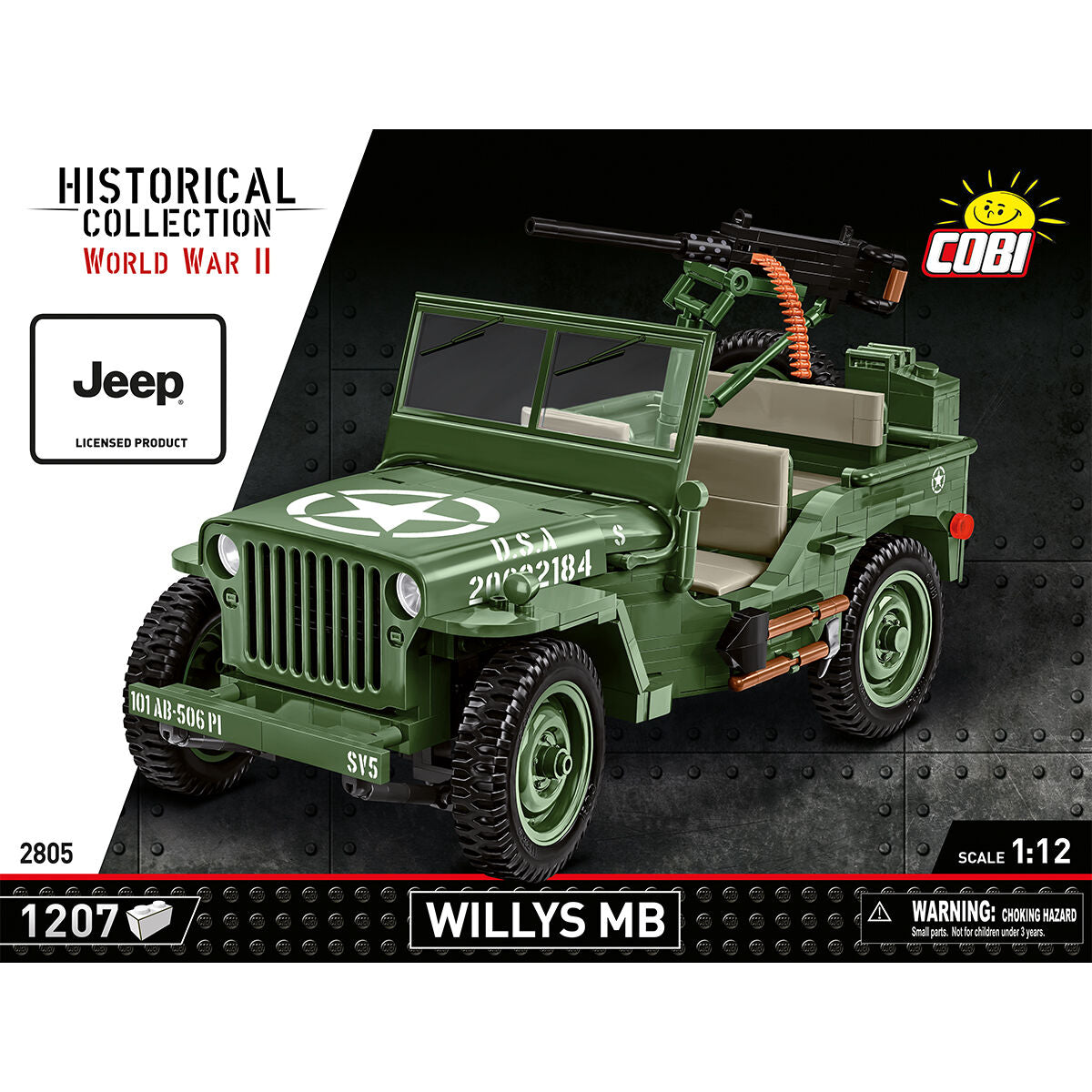 COBI JEEP Willys MB: Set #2805