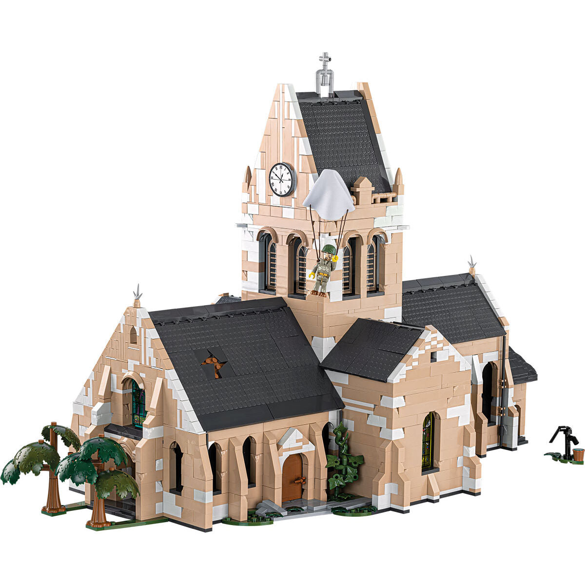 COBI Sainte-Mere-Eglise Church: Set #2299
