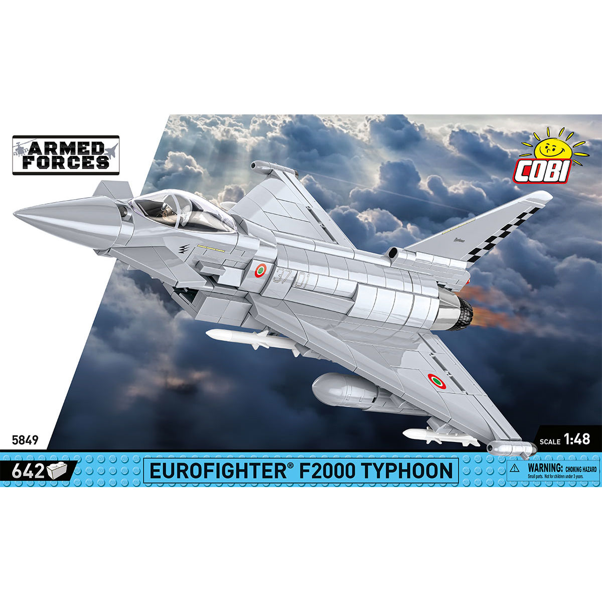 COBI Eurofighter F2000 Typhoon Fighter (Italy) : Set #5849