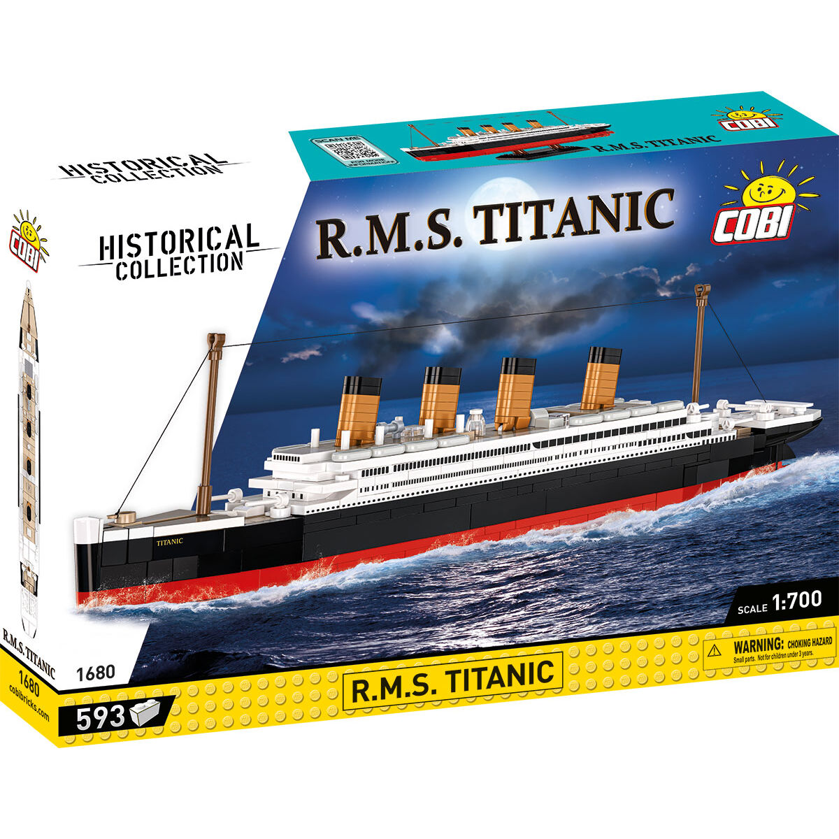 Transatlántico COBI RMS Titanic: Serie n.° 1680 