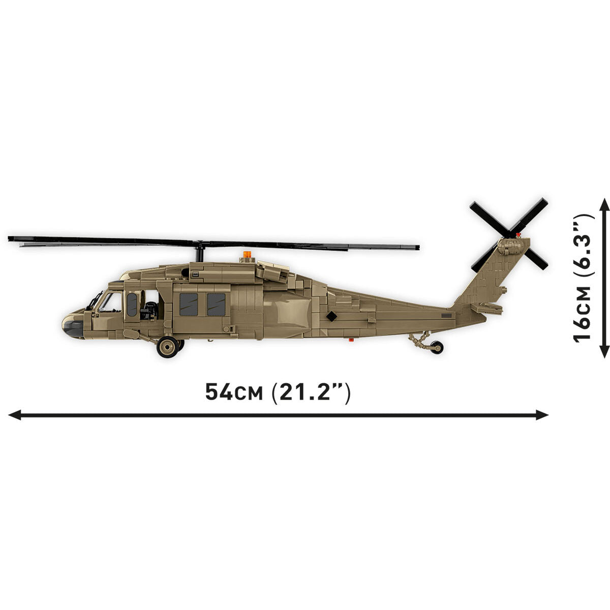 COBI Sikorsky UH-60 Black Hawk Helicopter: Set #5906