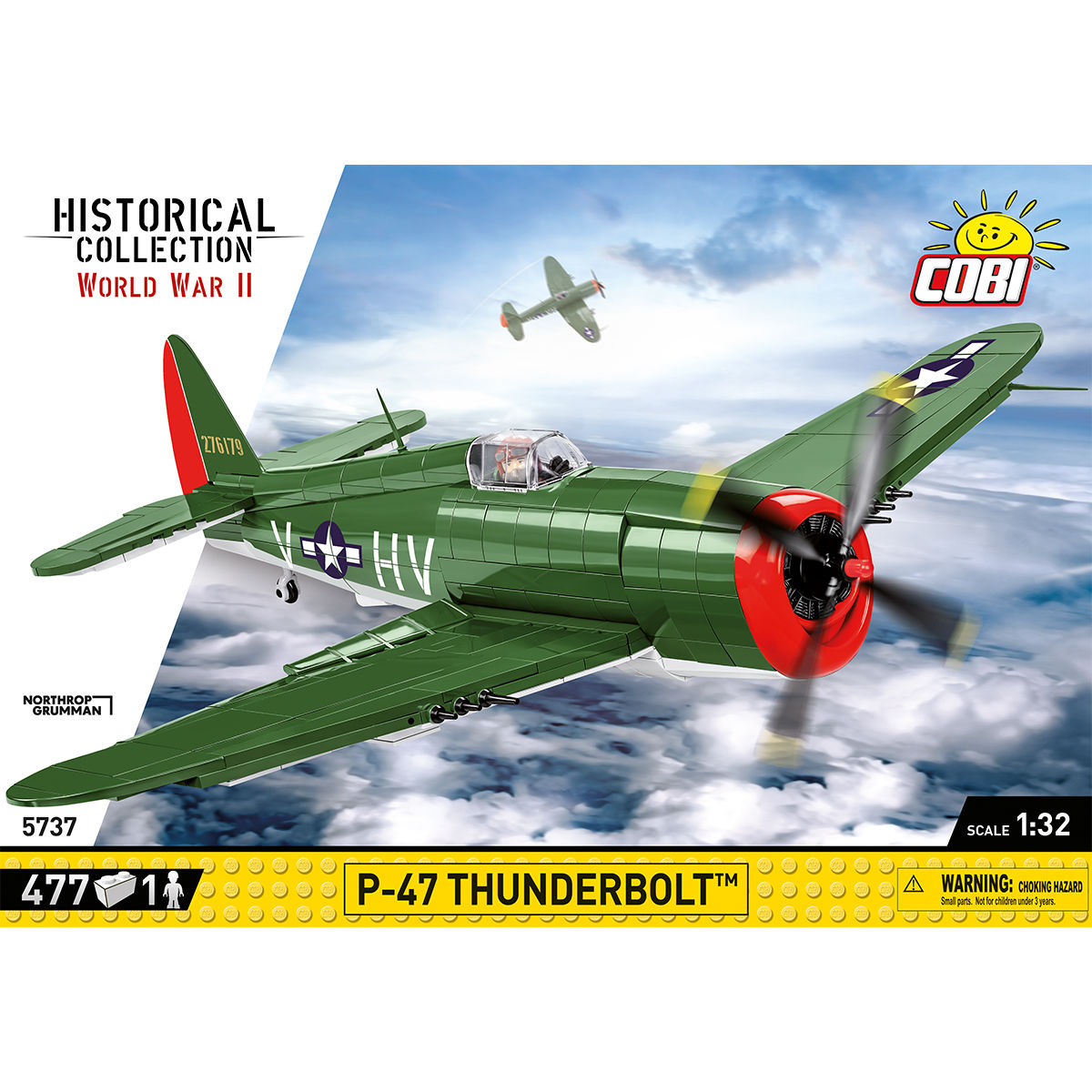Avión COBI P-47 Thunderbolt: Colección n.° 5737