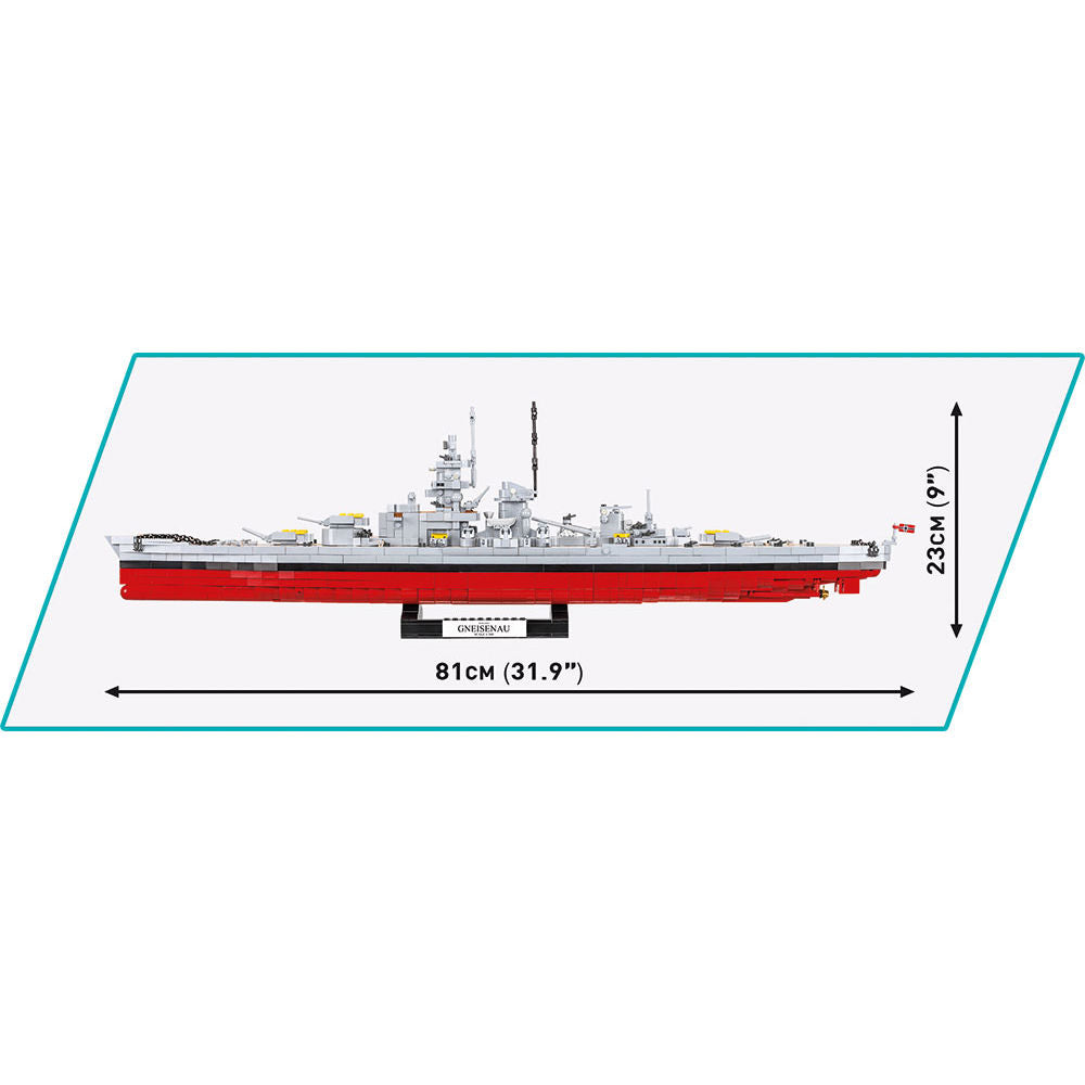 COBI Battleship Gneisenau: Set #4835