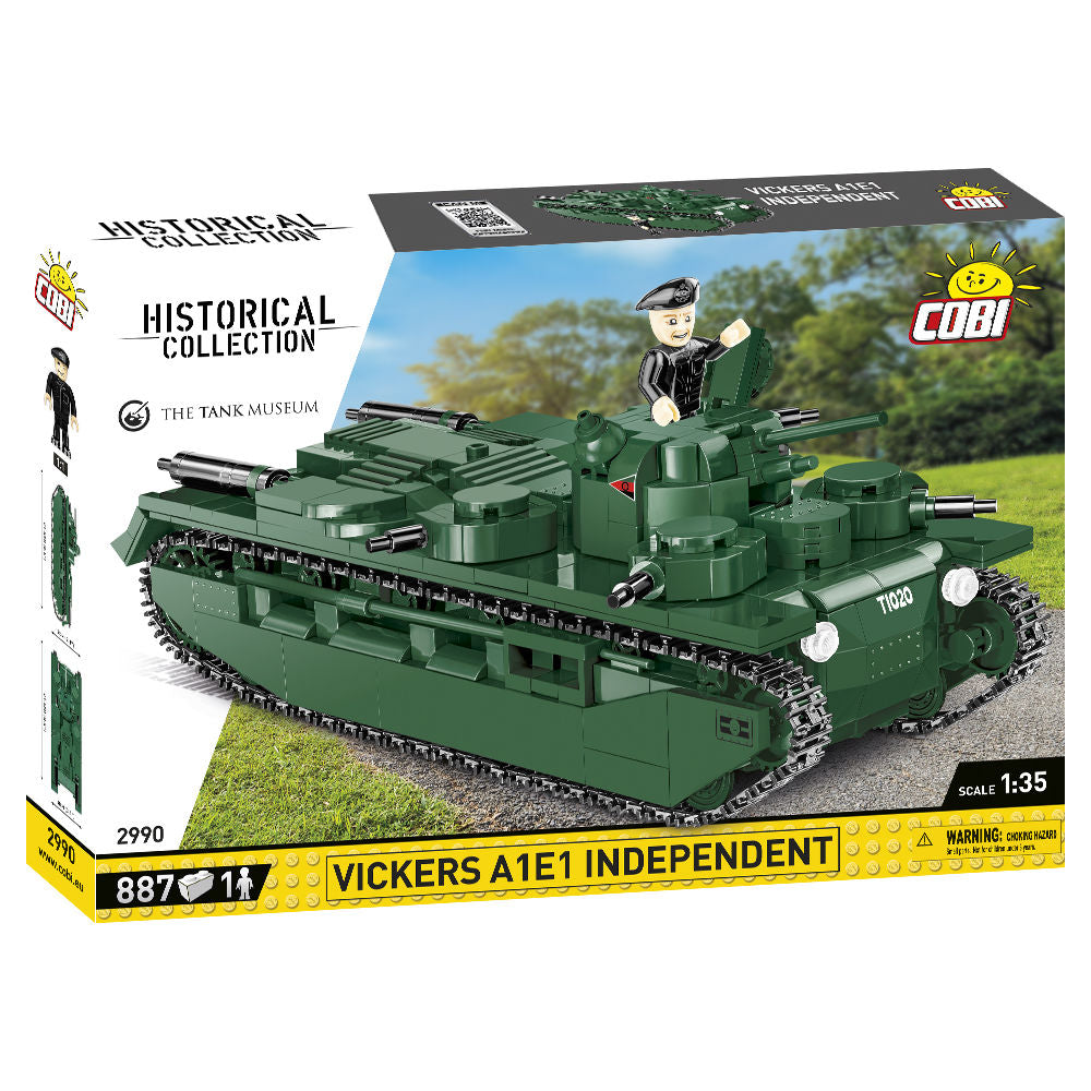 Tanque independiente COBI Vickers A1E1: Conjunto n.° 2990