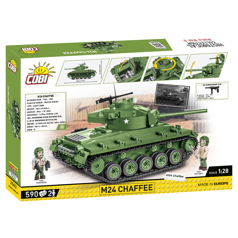 COBI M24 Chaffee Tank: Set #2543