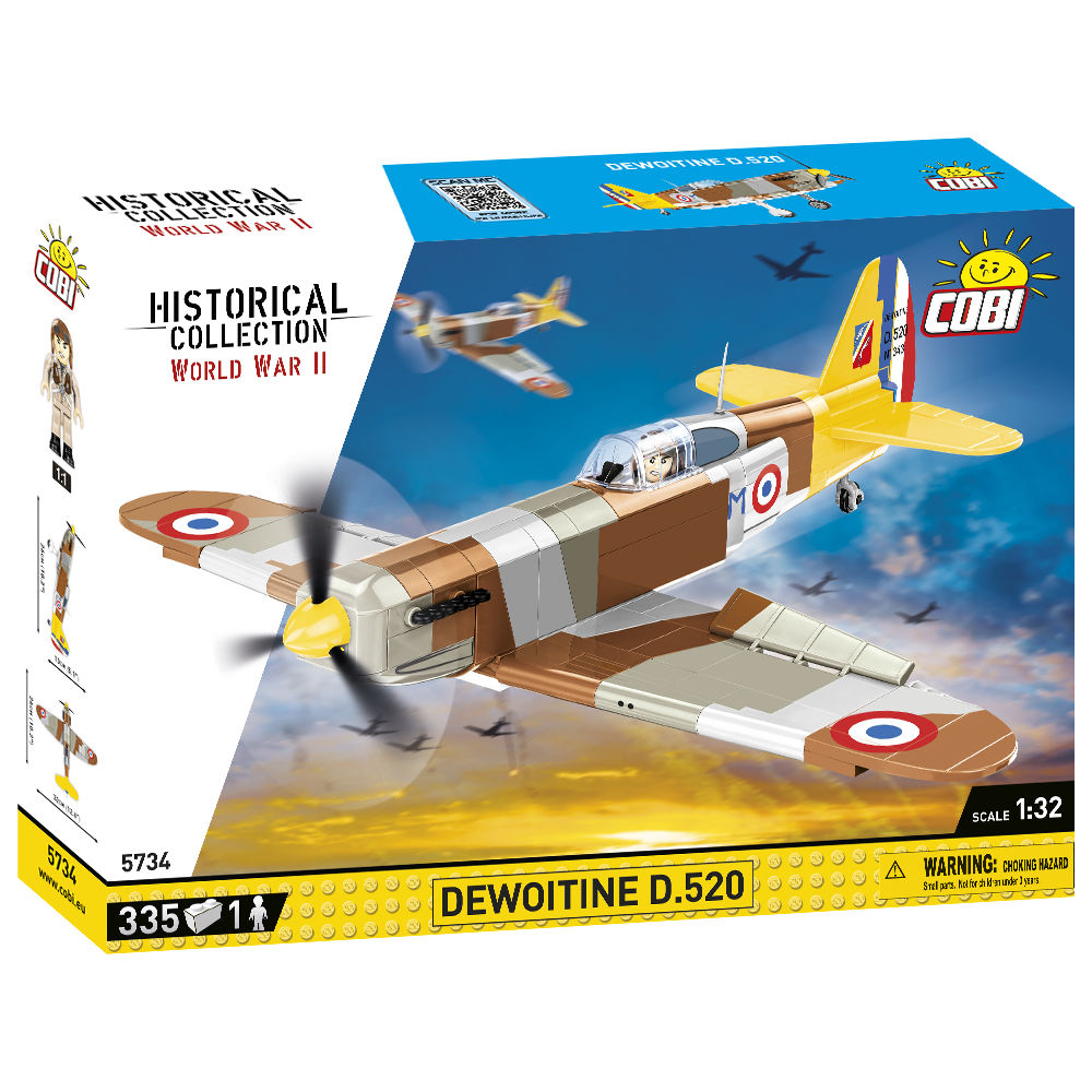 COBI Dewoitine D.520: Set #5734