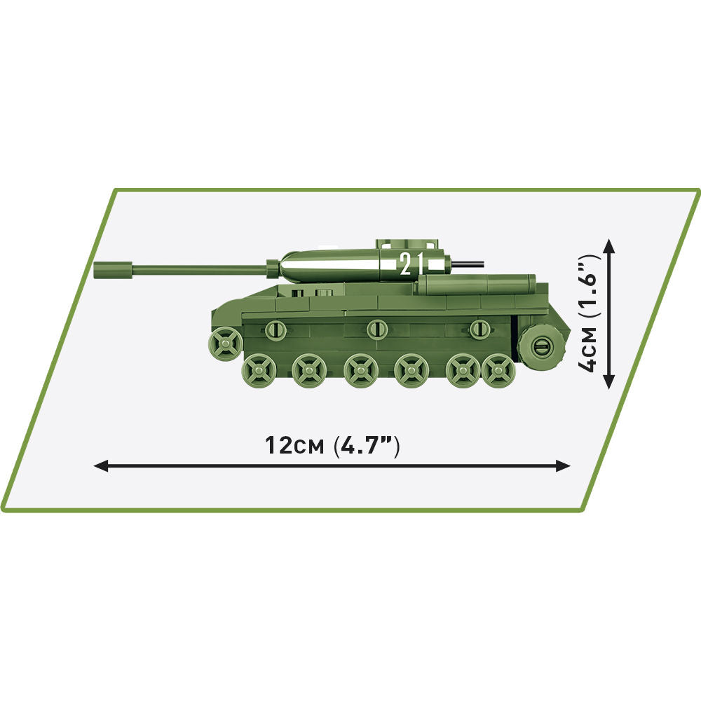 Tanque COBI IS-2 Escala 1:72: Set n.° 3098