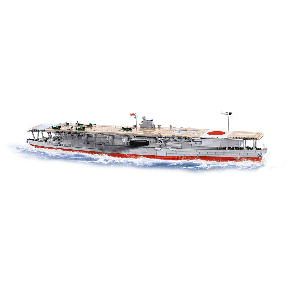 COBI IJN Akagi Aircraft Carrier : Set #4851