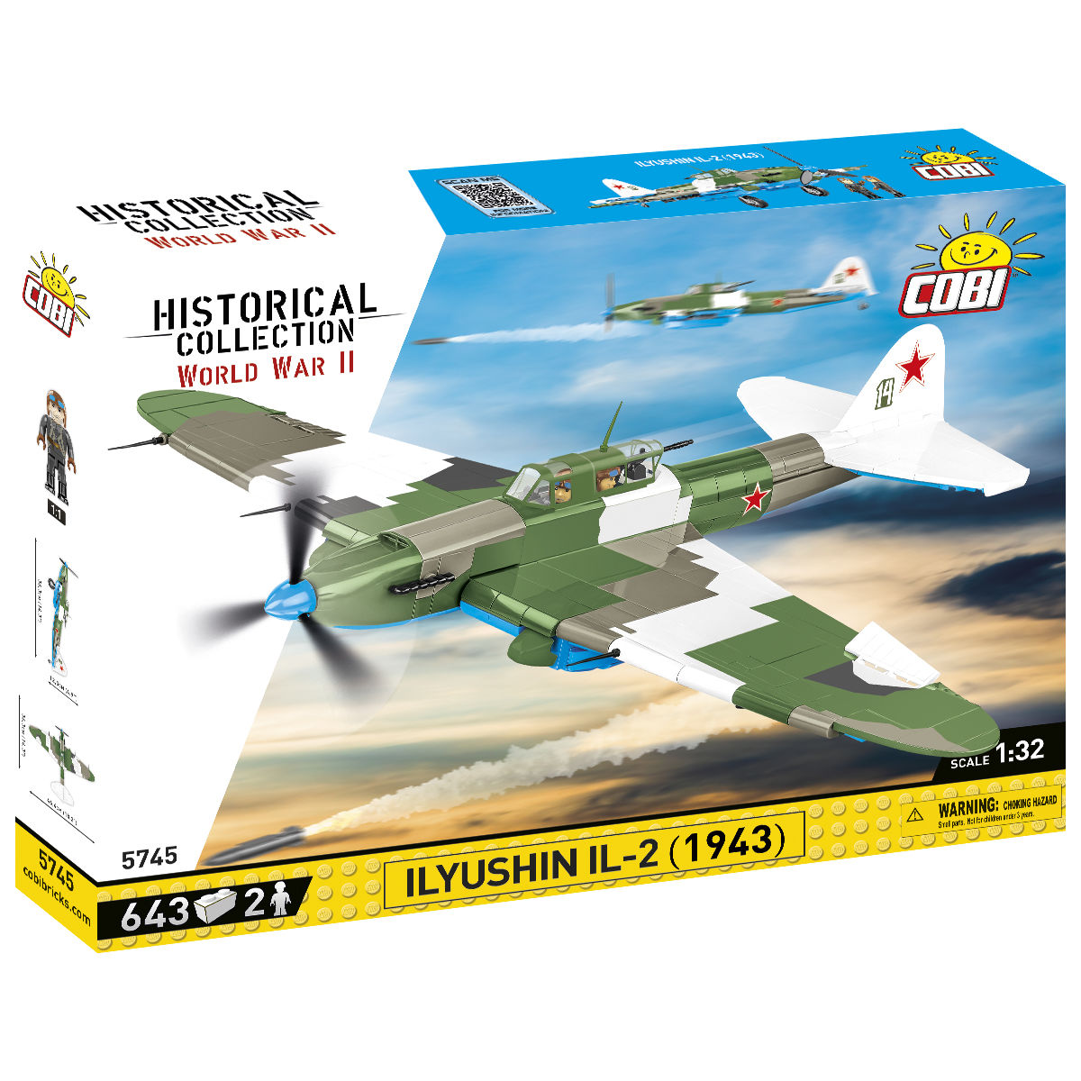 COBI Ilyushin IL-2 (1943): Set #5745