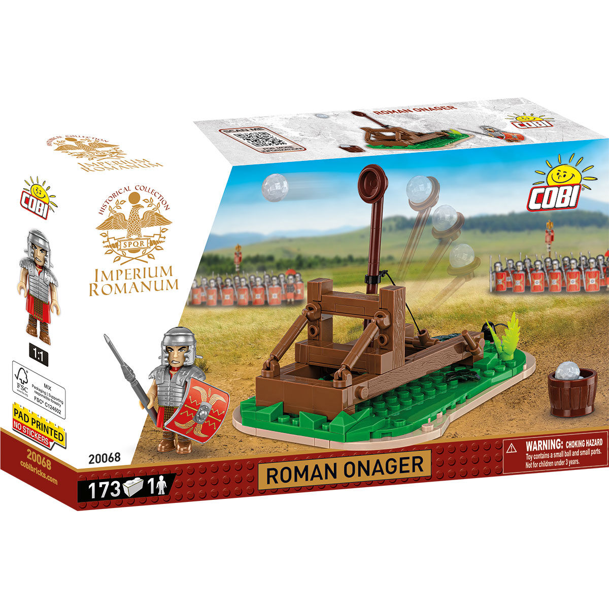COBI IMPERIUM ROMANUM Catapulta de Onagro Romano: Set #20068