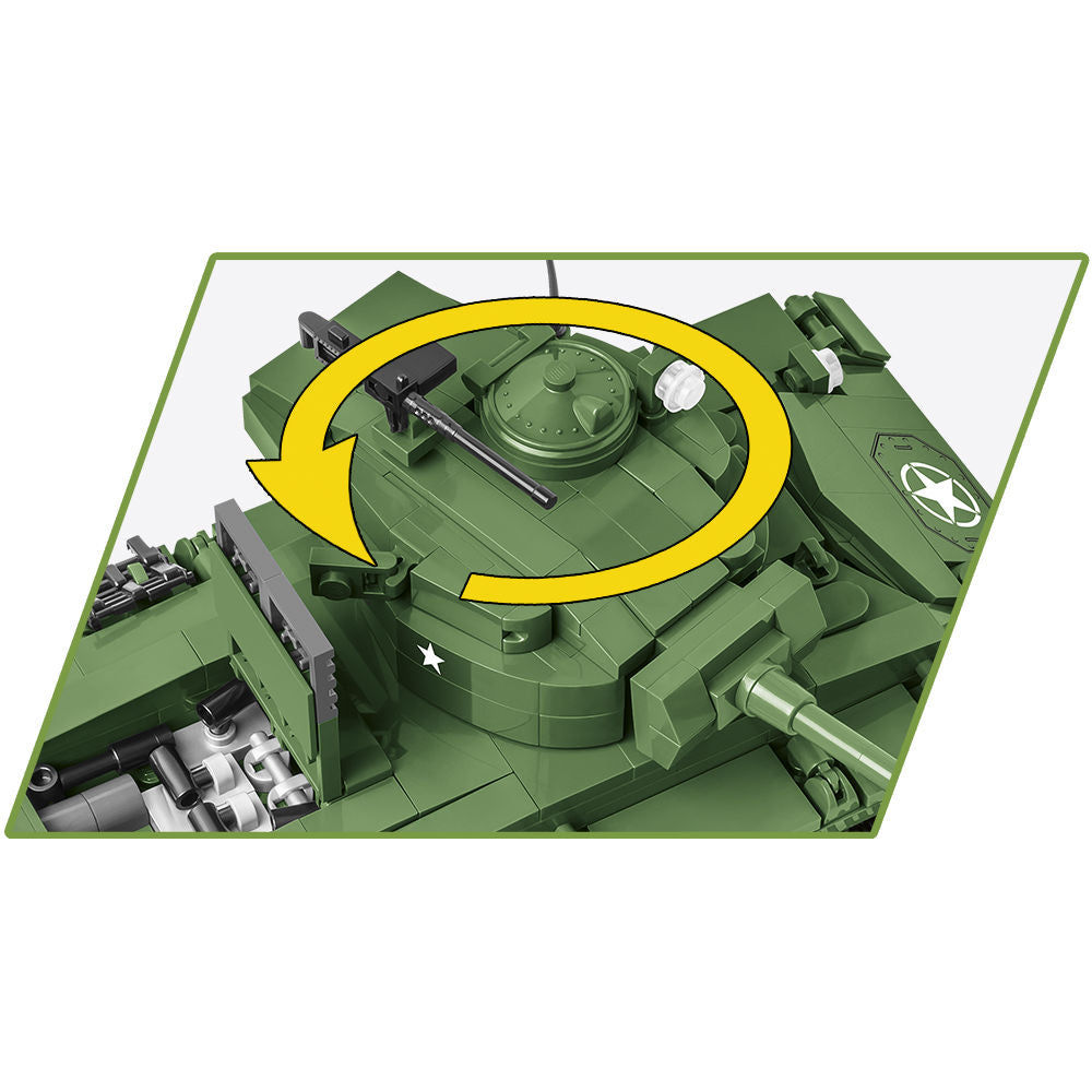 COBI M24 Chaffee Tank: Set #2543