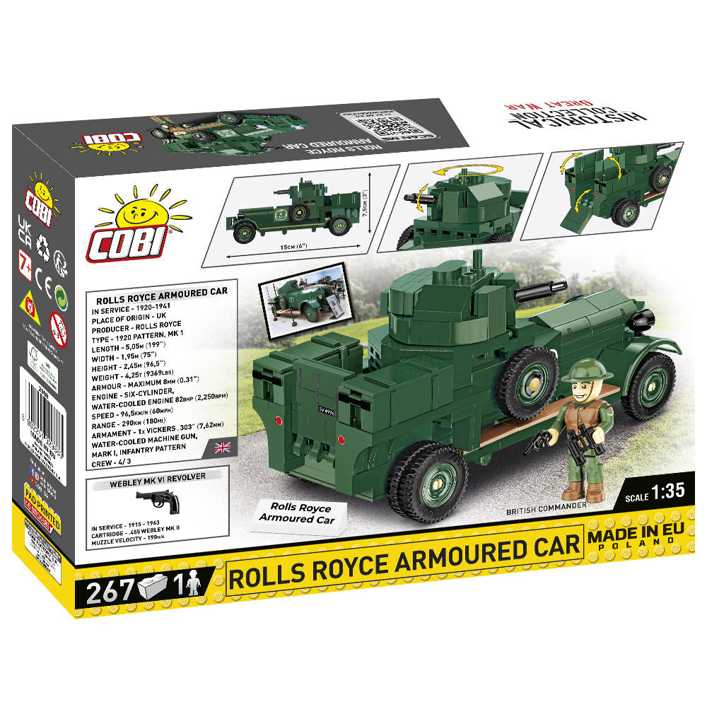 COBI Rolls Royce Armoured (Armored) Car : Set #2988