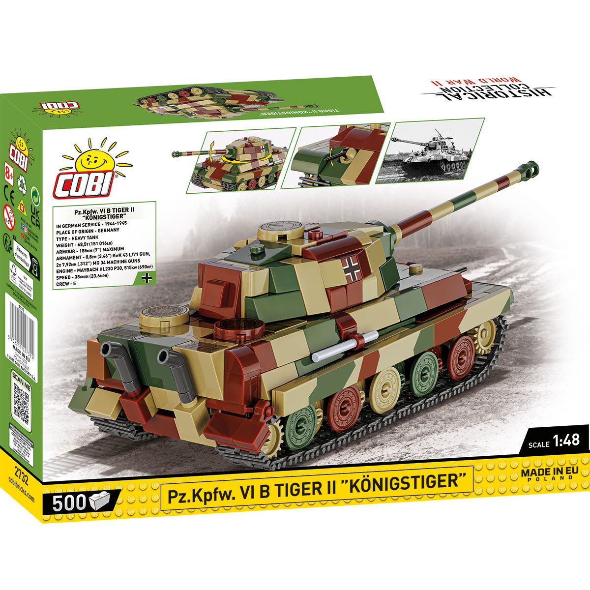 COBI Pz. Kpfw. VI B Tiger II 