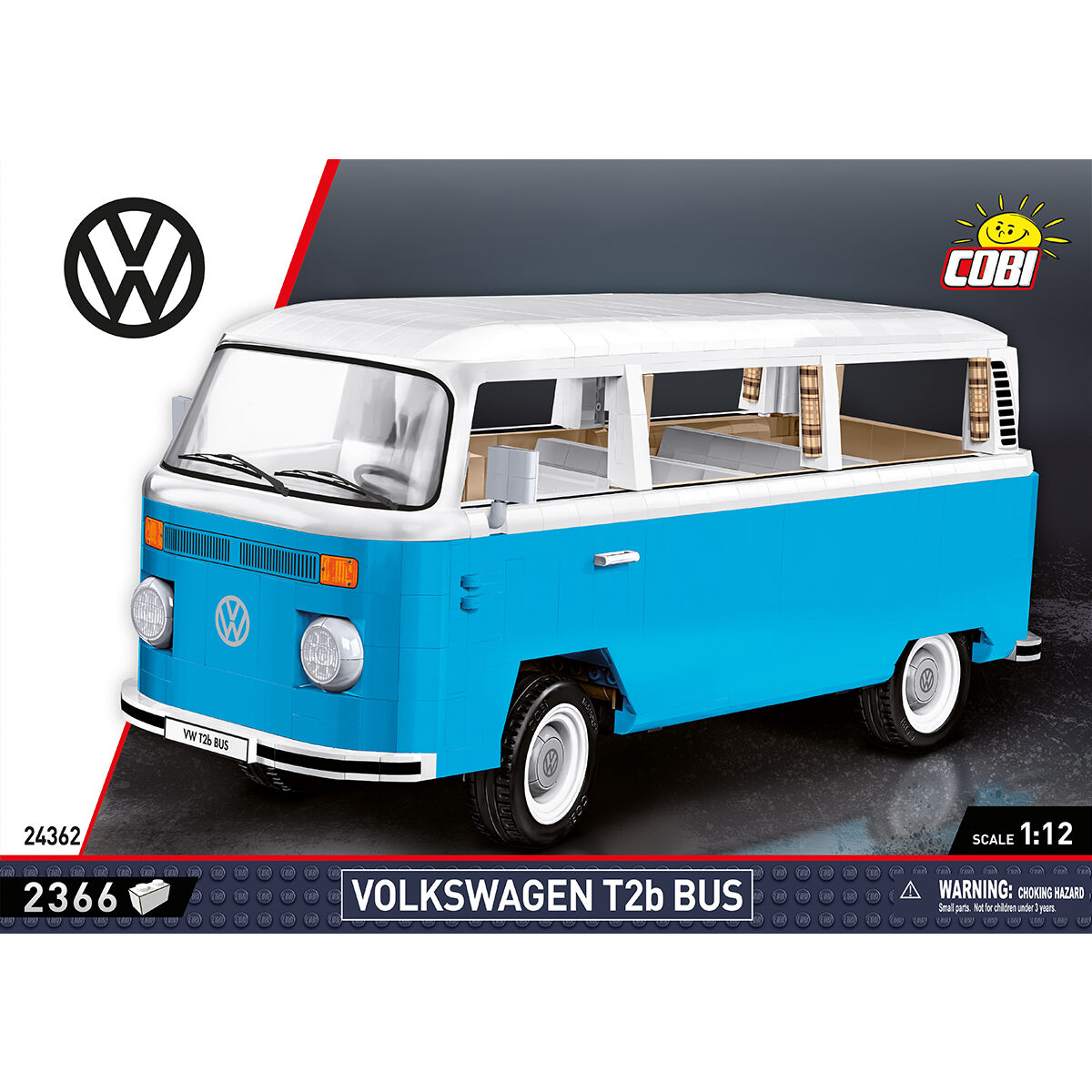 Autobús COBI Volkswagen T2b: Juego n.º 24362 