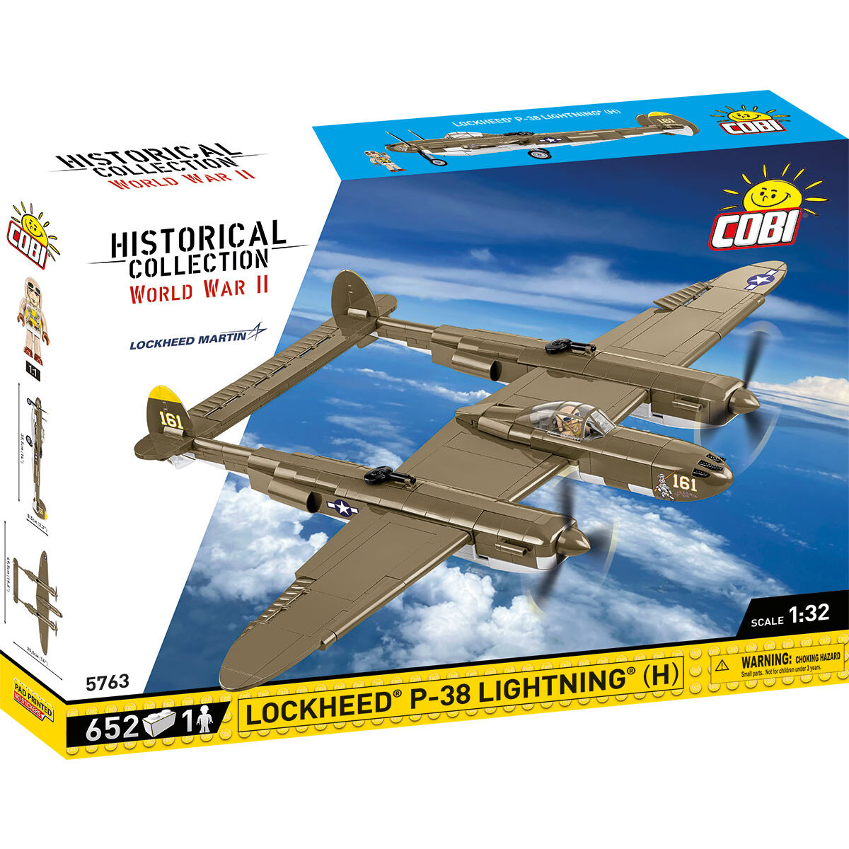 COBI Lockheed P-38 Lightning (H) Fighter : Set #5763