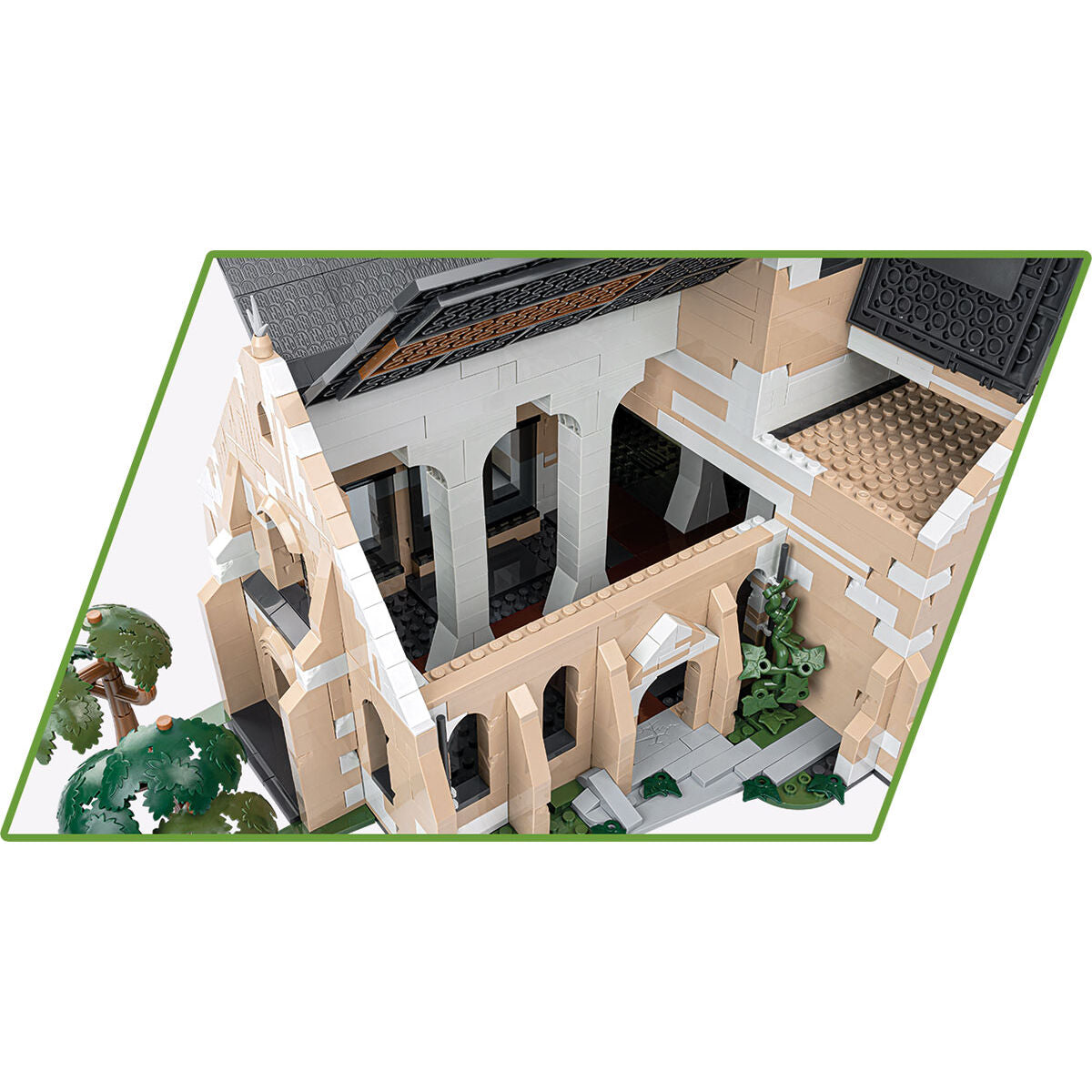 COBI Sainte-Mere-Eglise Church: Set #2299