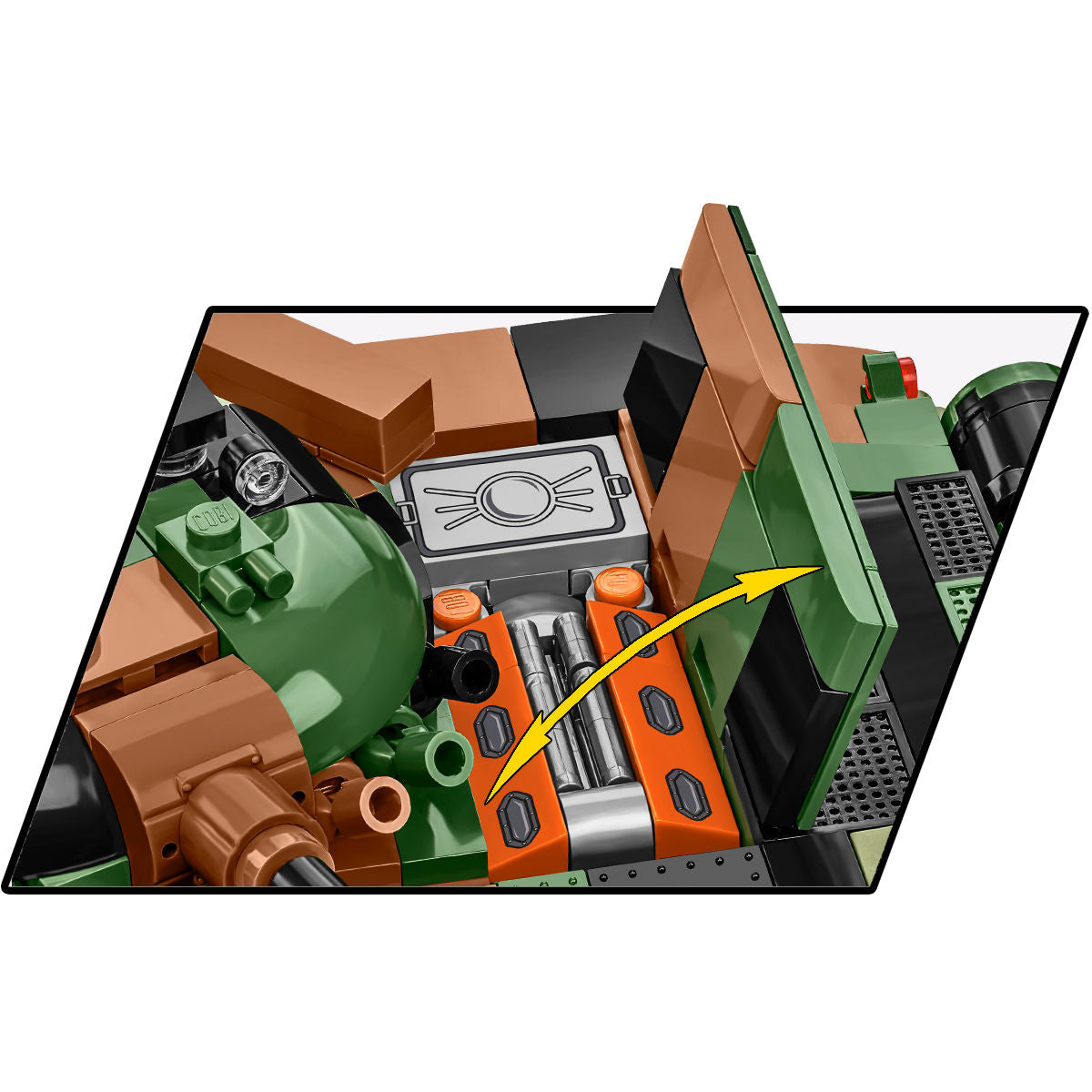 COBI T-72 M1R (PL/UA) Tank : Set #2624
