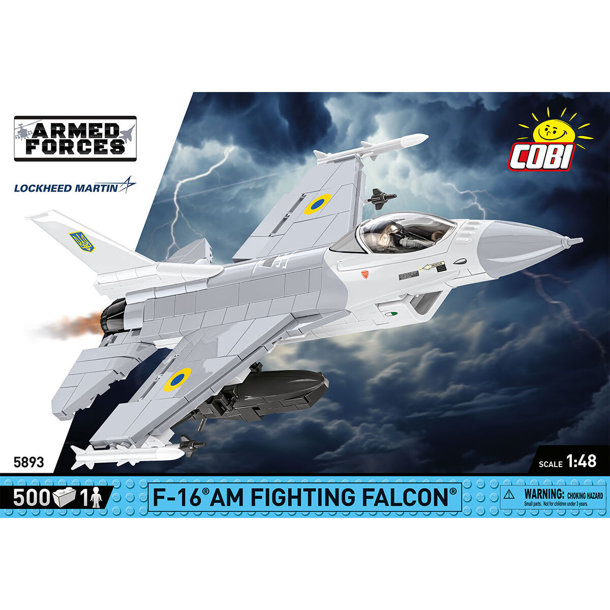 Caza COBI F-16 AM Fighting Falcon: Serie n.° 5893