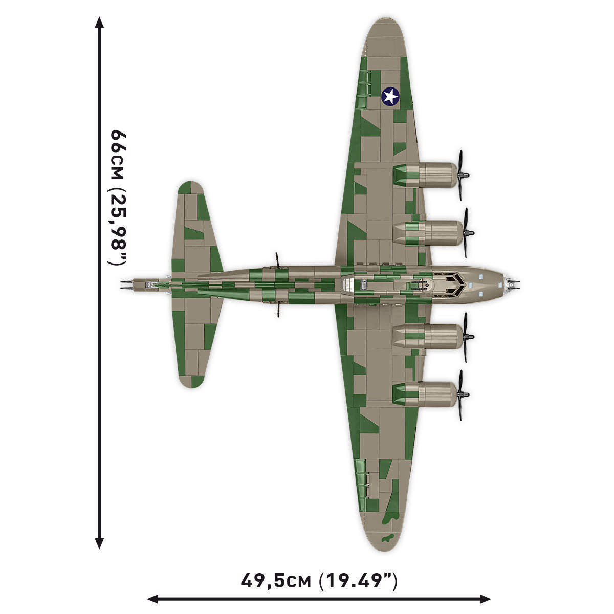 COBI EXECUTIVE EDITION Boeing B-17F Flying Fortress 