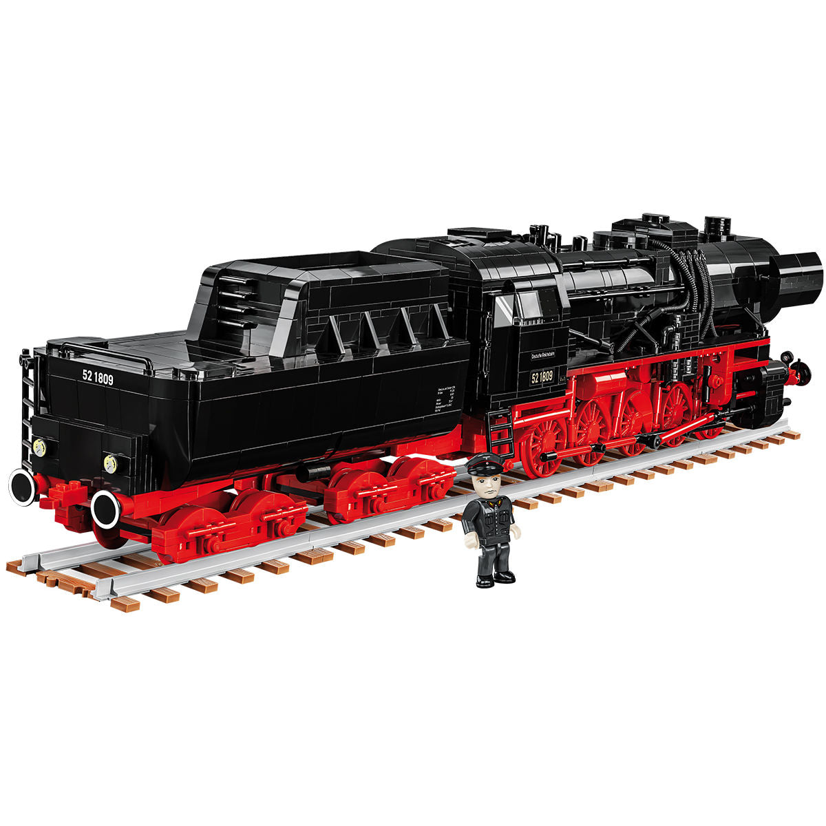 Locomotora de vapor COBI DR BR 52: Juego n.° 6282