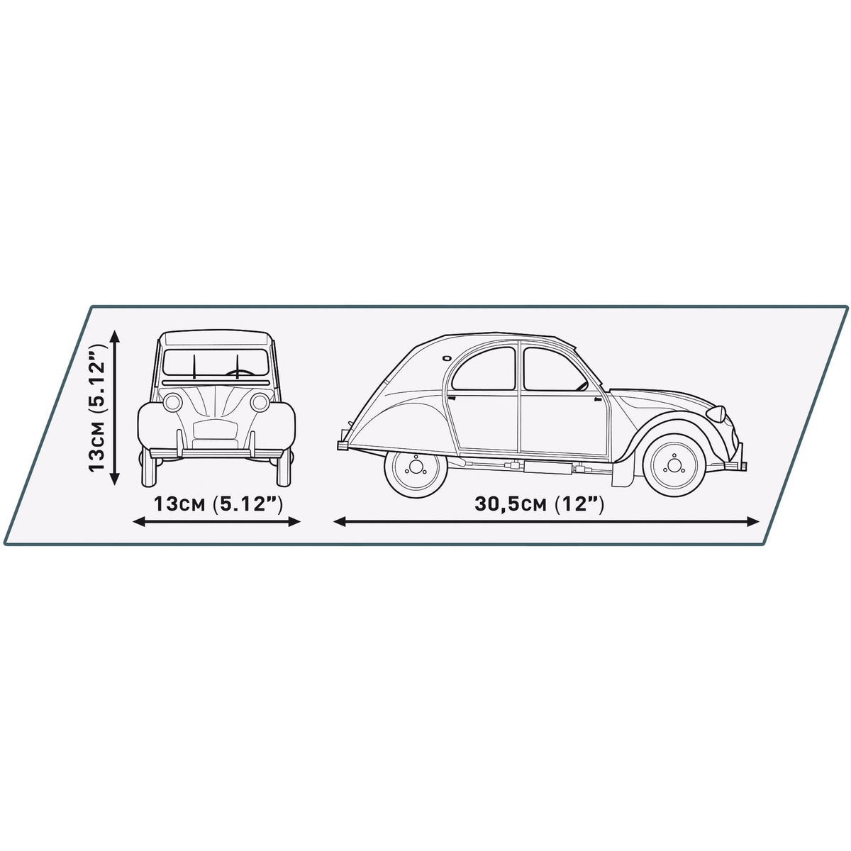 COBI EXECUTIVE EDITION Citroen 2CV Charleston: Set #24340