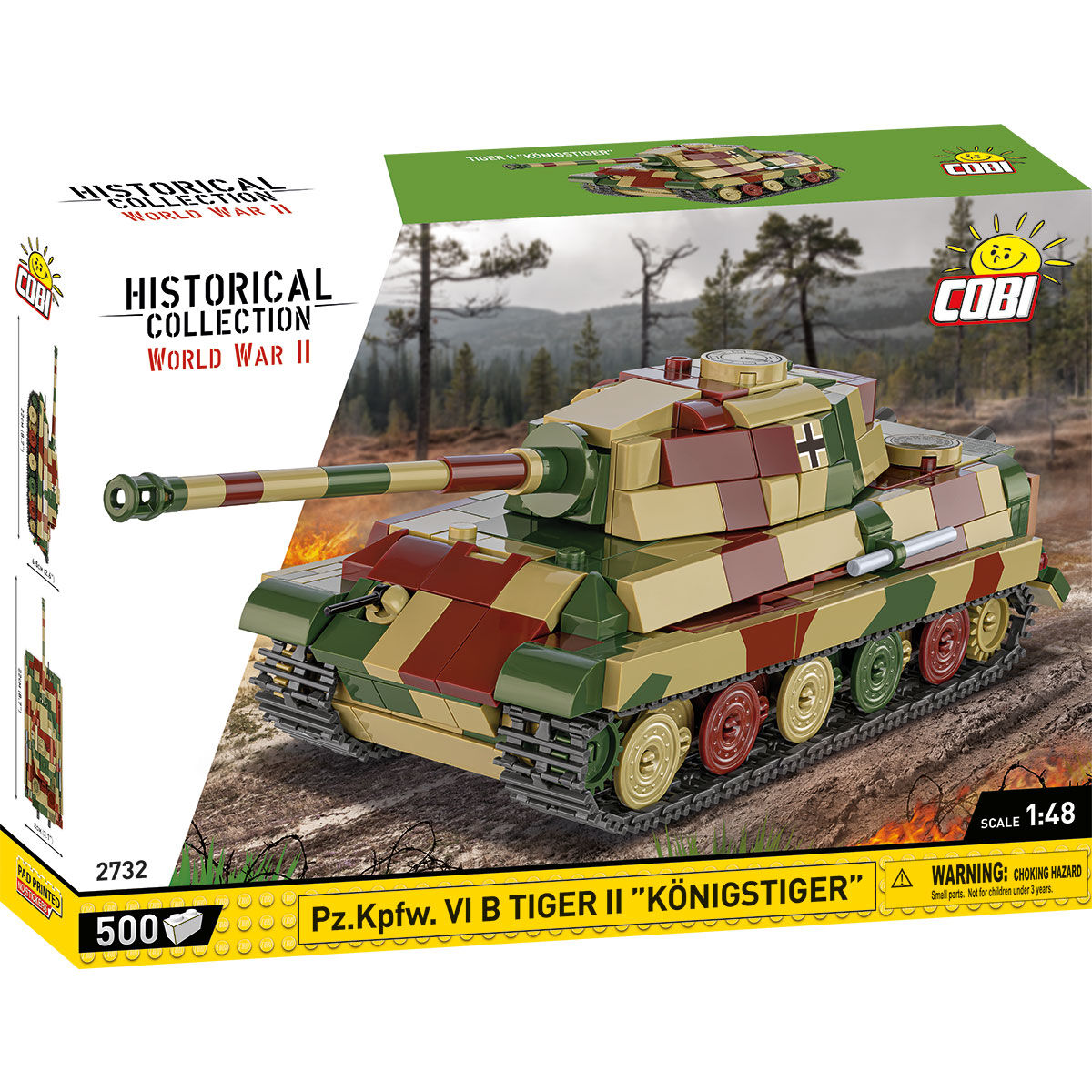 COBI Pz. Kpfw. Tanque VI B Tiger II 