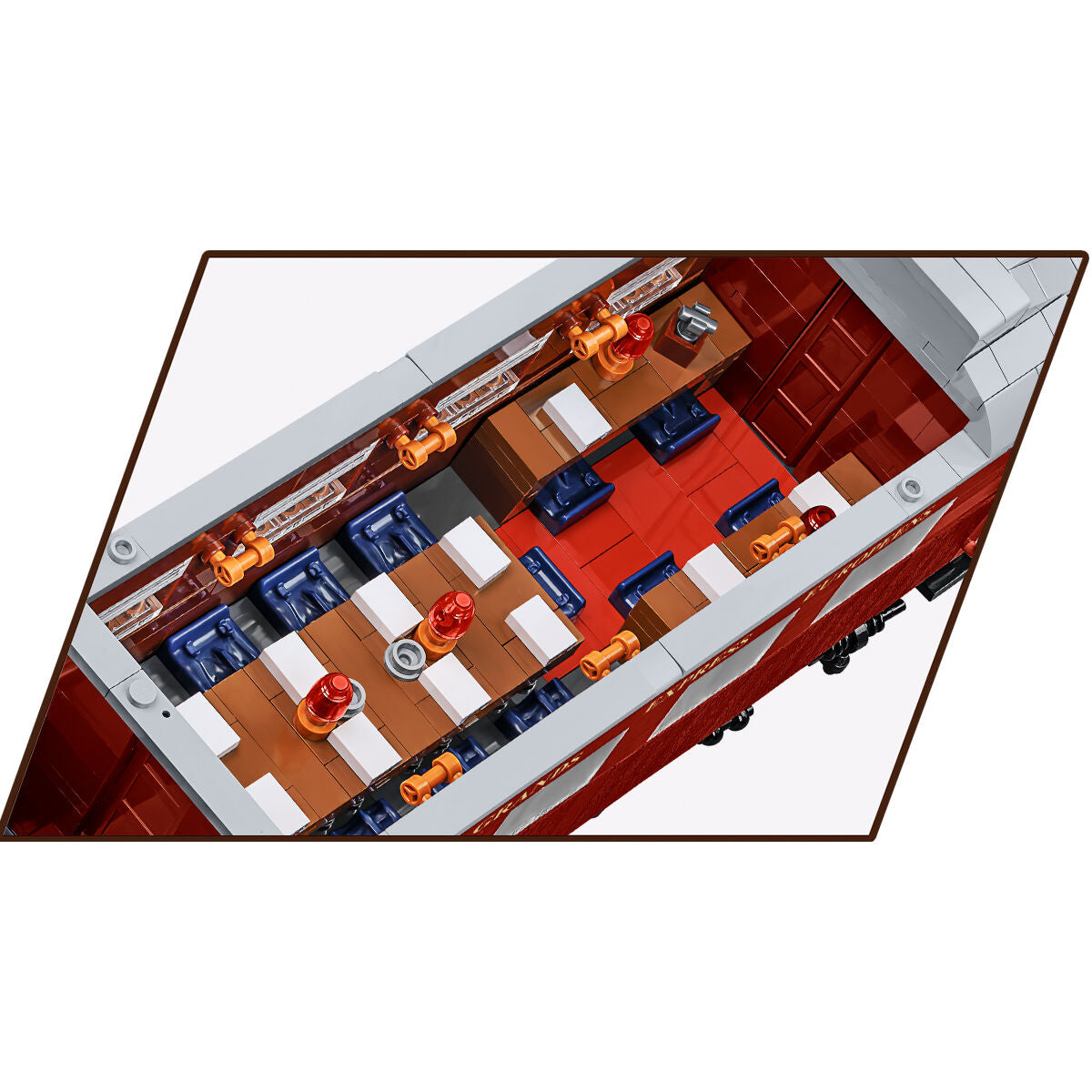 COBI Compiègne Wagon (22 June 1940) Train Car : Set #6289
