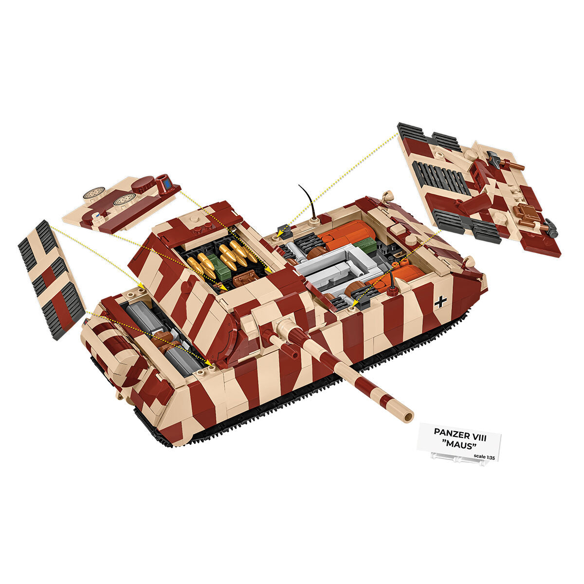 Tanque COBI Panzer VIII 