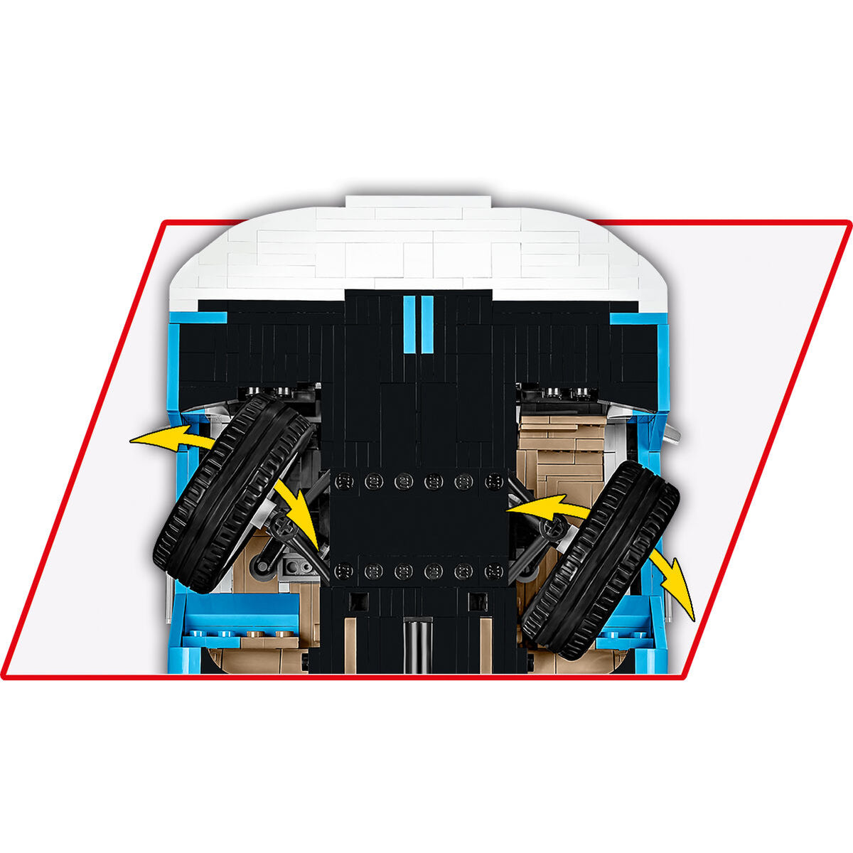 Autobús COBI Volkswagen T2b: Juego n.º 24362 
