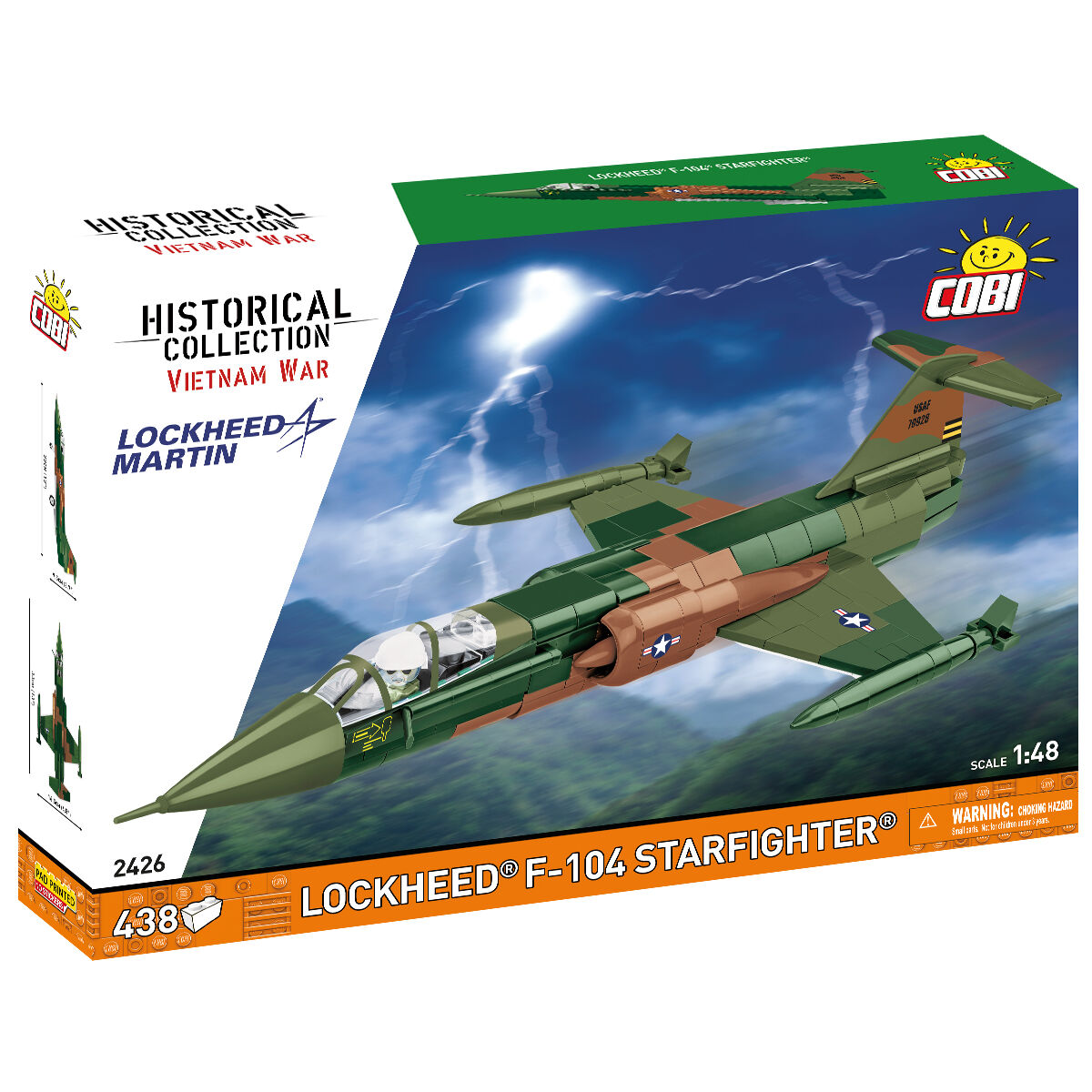 COBI LOCKHEED F-104 Starfighter Jet Fighter: Set #2426