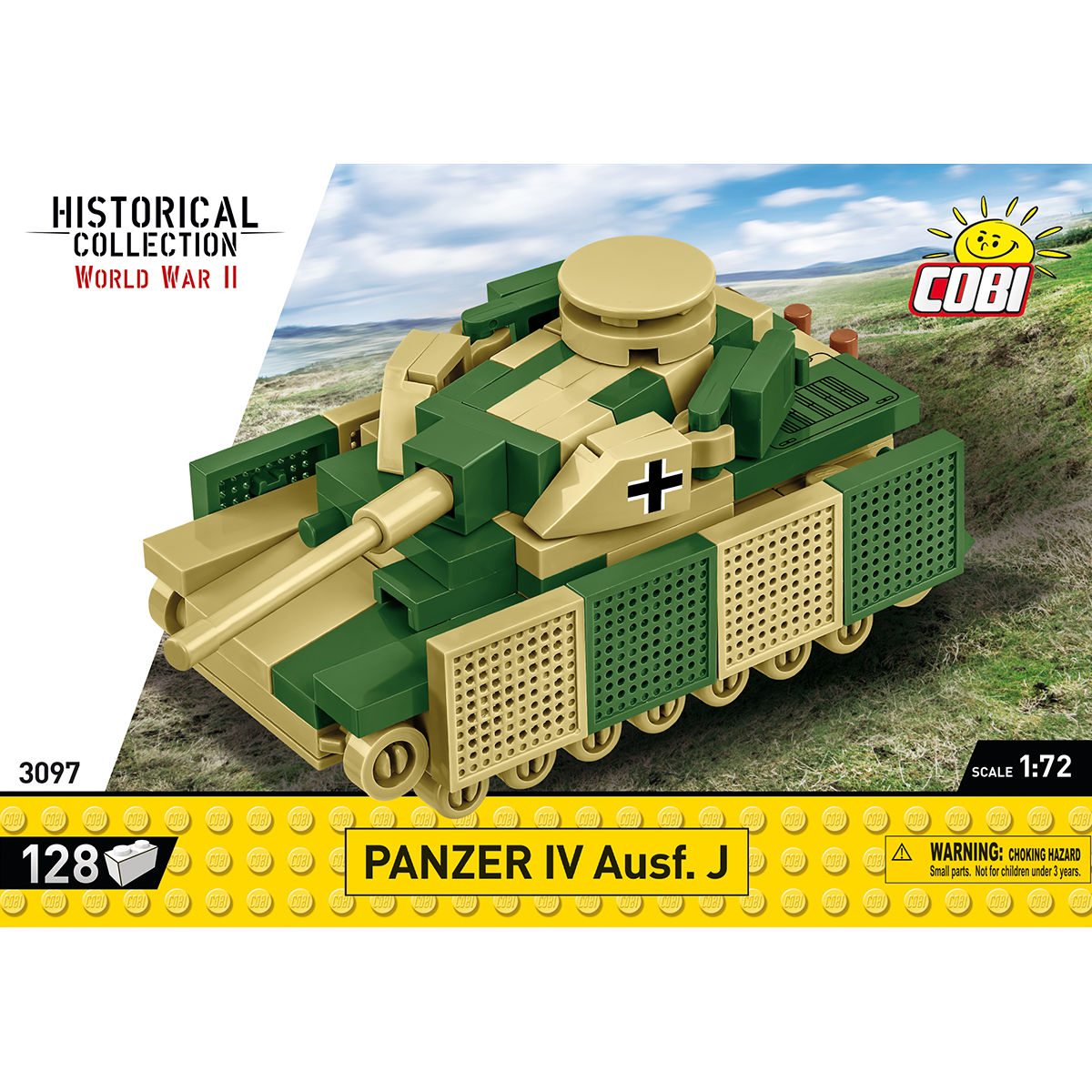 COBI Panzer IV Ausf. J Tank 1:72 Scale: Set #3097