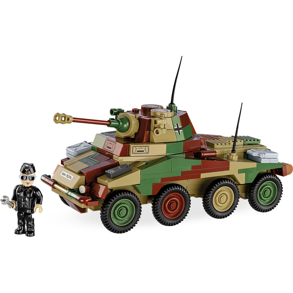COBI Sd.Kfz. 234/2 PUMA Armored Vehicle : Set #2287