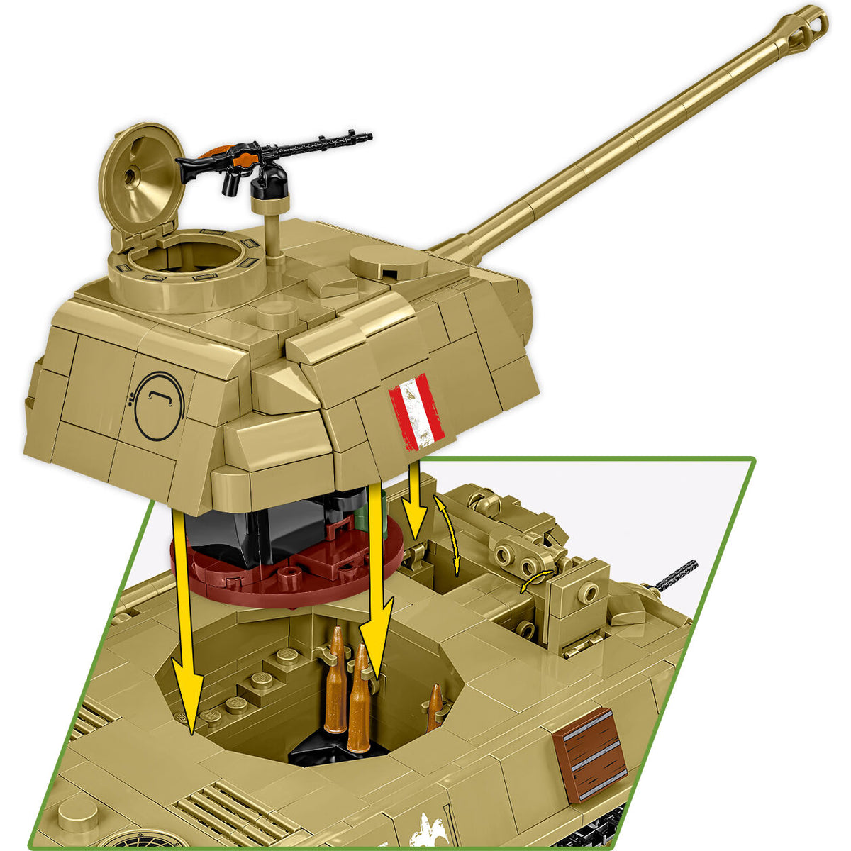 COBI PanzerKampfWagen V PANTHER Ausf. G 