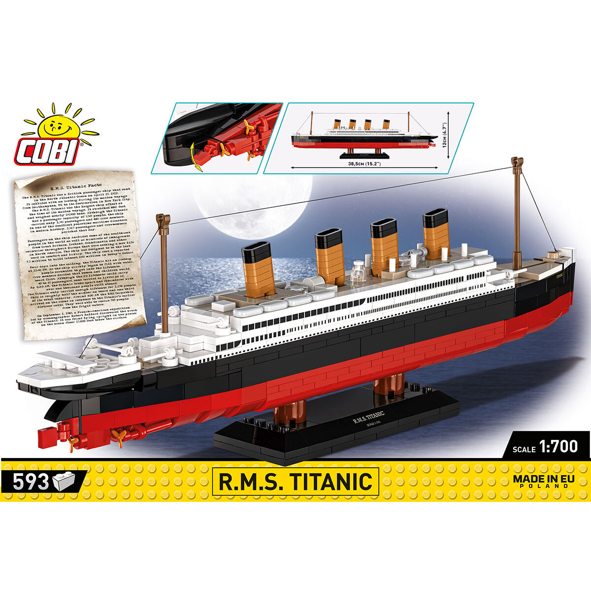 COBI R.M.S. Titanic Ocean Liner: Set #1680
