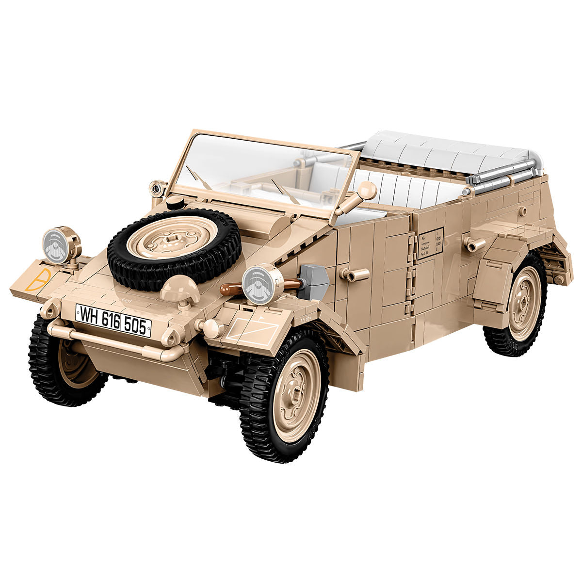 Vehículo utilitario COBI Kübelwagen TYP 82 (1:12): Set #2803