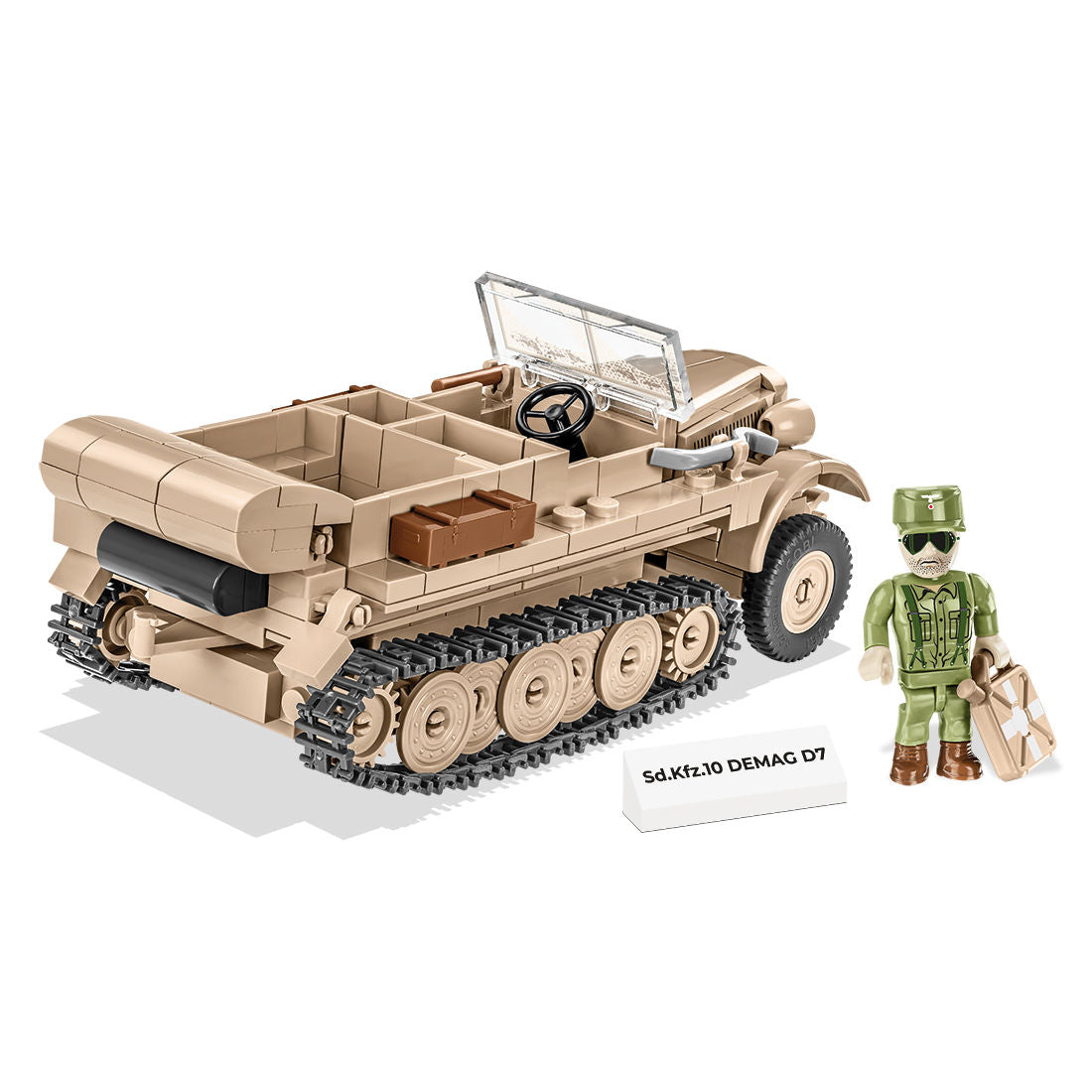 COBI Sd.Kfz. 10 Demag D7: Conjunto n.° 2273