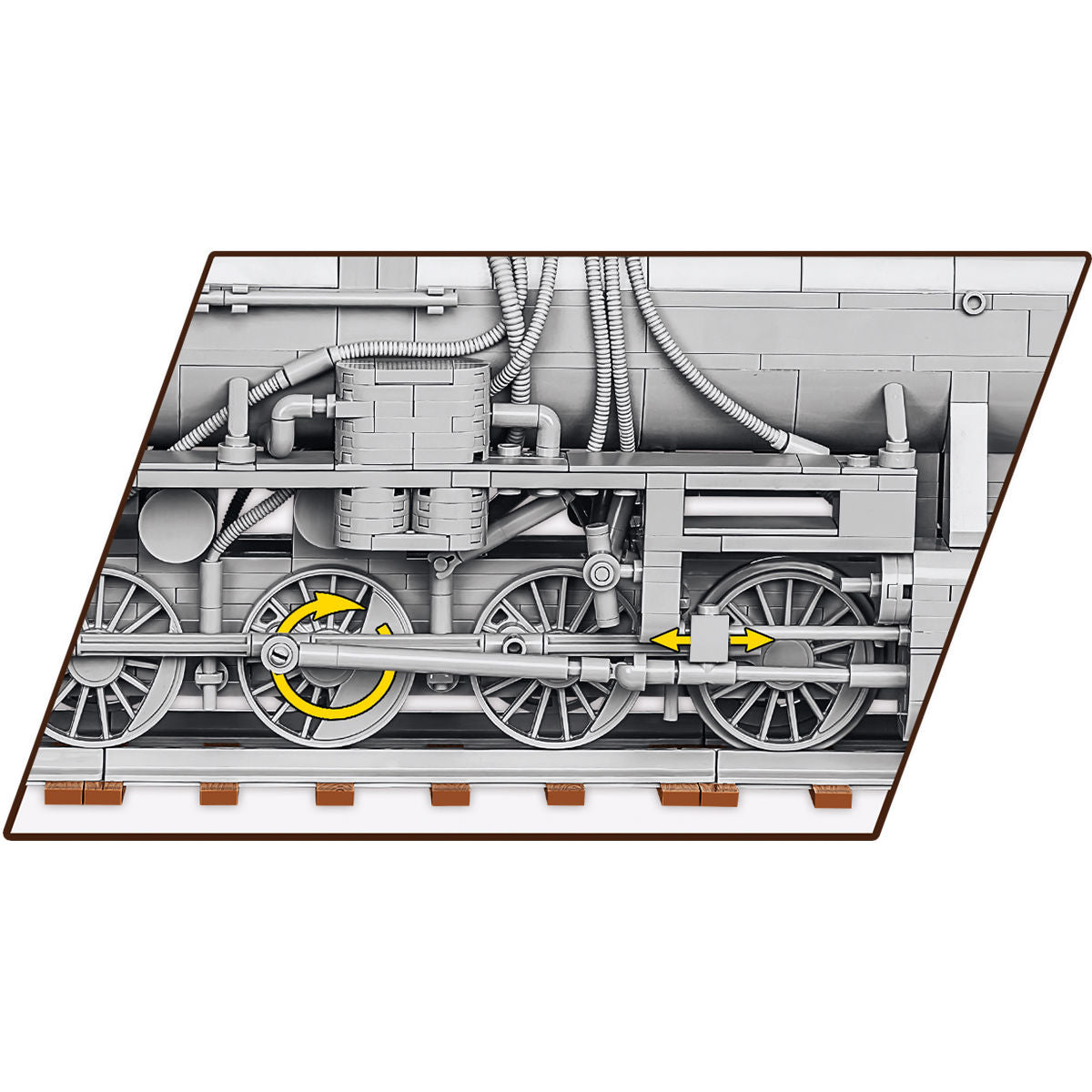 COBI Kriegslokomotive Baureihe 52 Locomotive : Set #6281