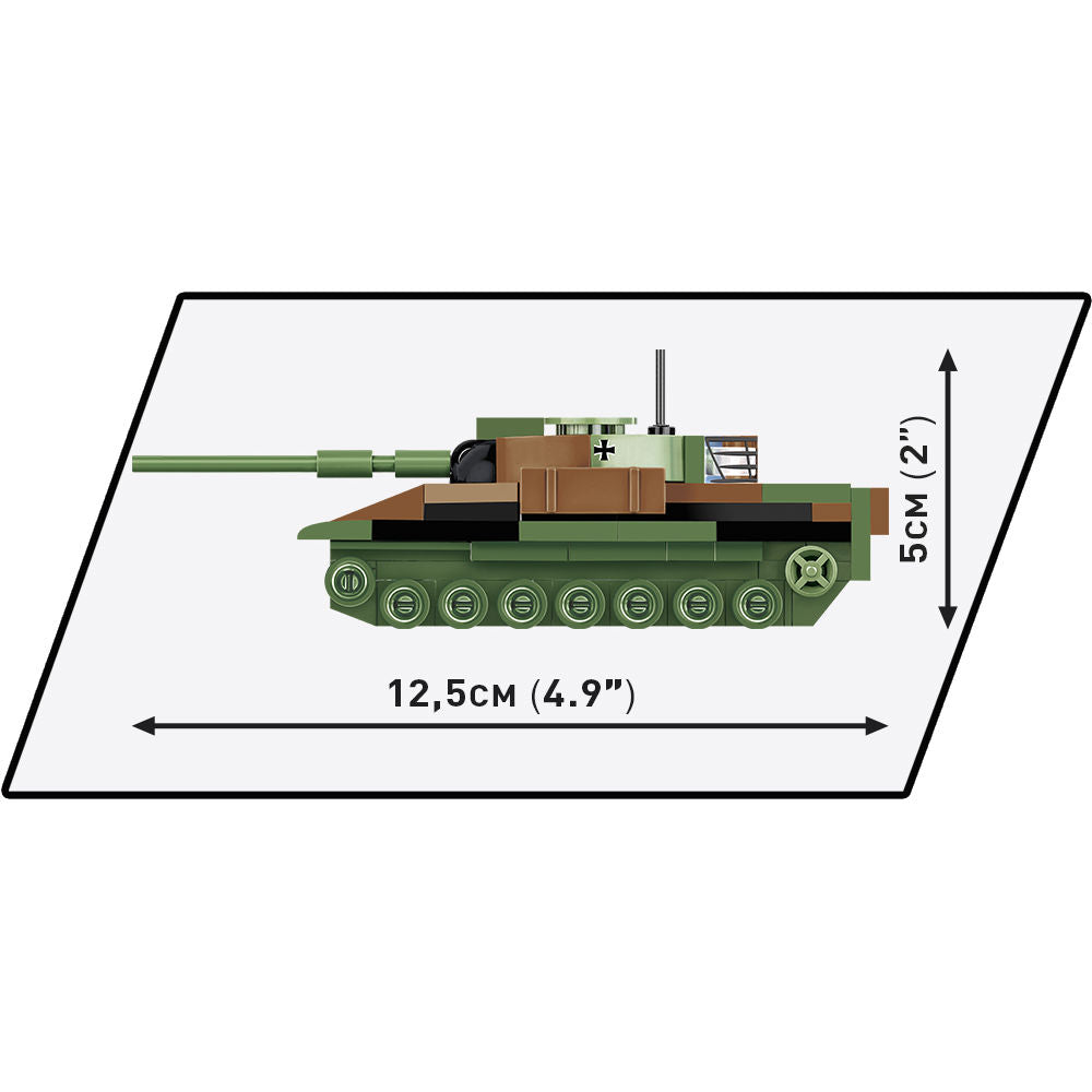 COBI Leopard I Tank 1:72 Scale: Set #3105