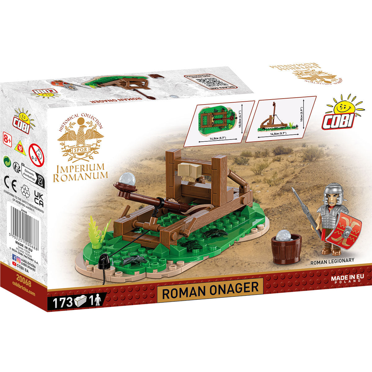 COBI IMPERIUM ROMANUM Roman Onager Catapult: Set #20068