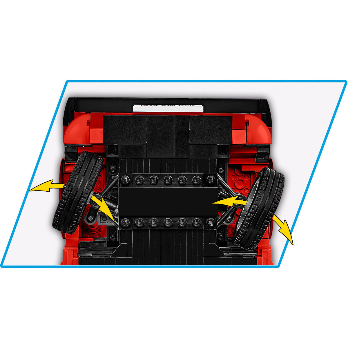 COBI Volkswagen Golf Red (1974-1983) : Set #24359