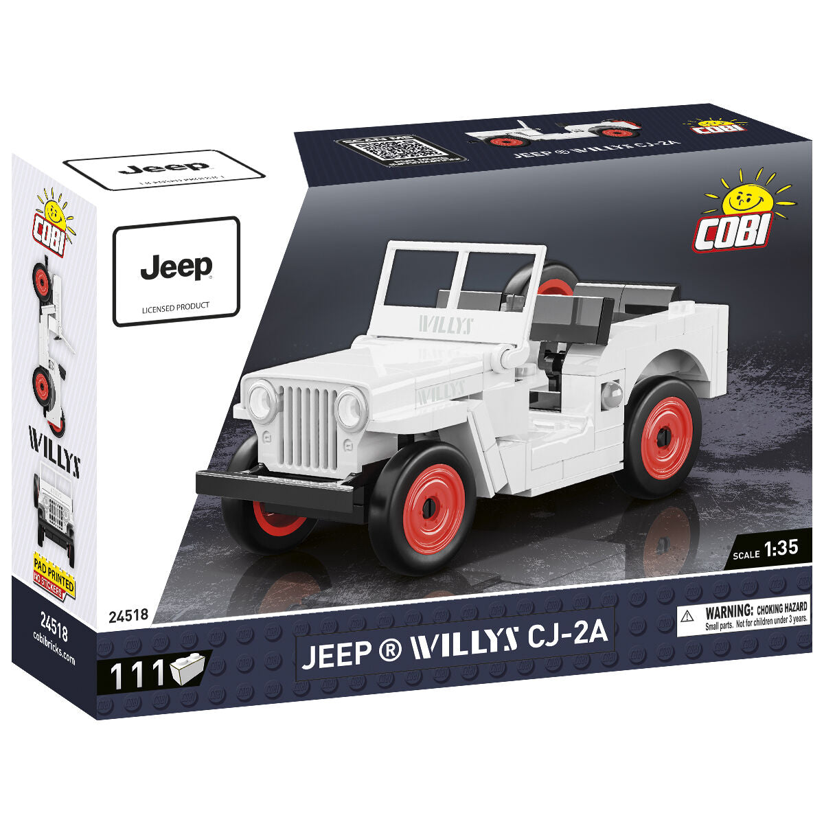 COBI JEEP Willys CJ-2A (Blanco): Juego n.° 24518