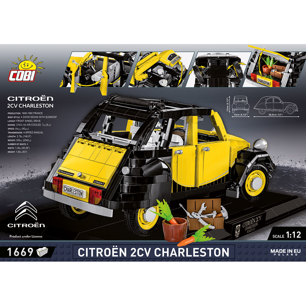 COBI EXECUTIVE EDITION Citroen 2CV Charleston: Set #24340